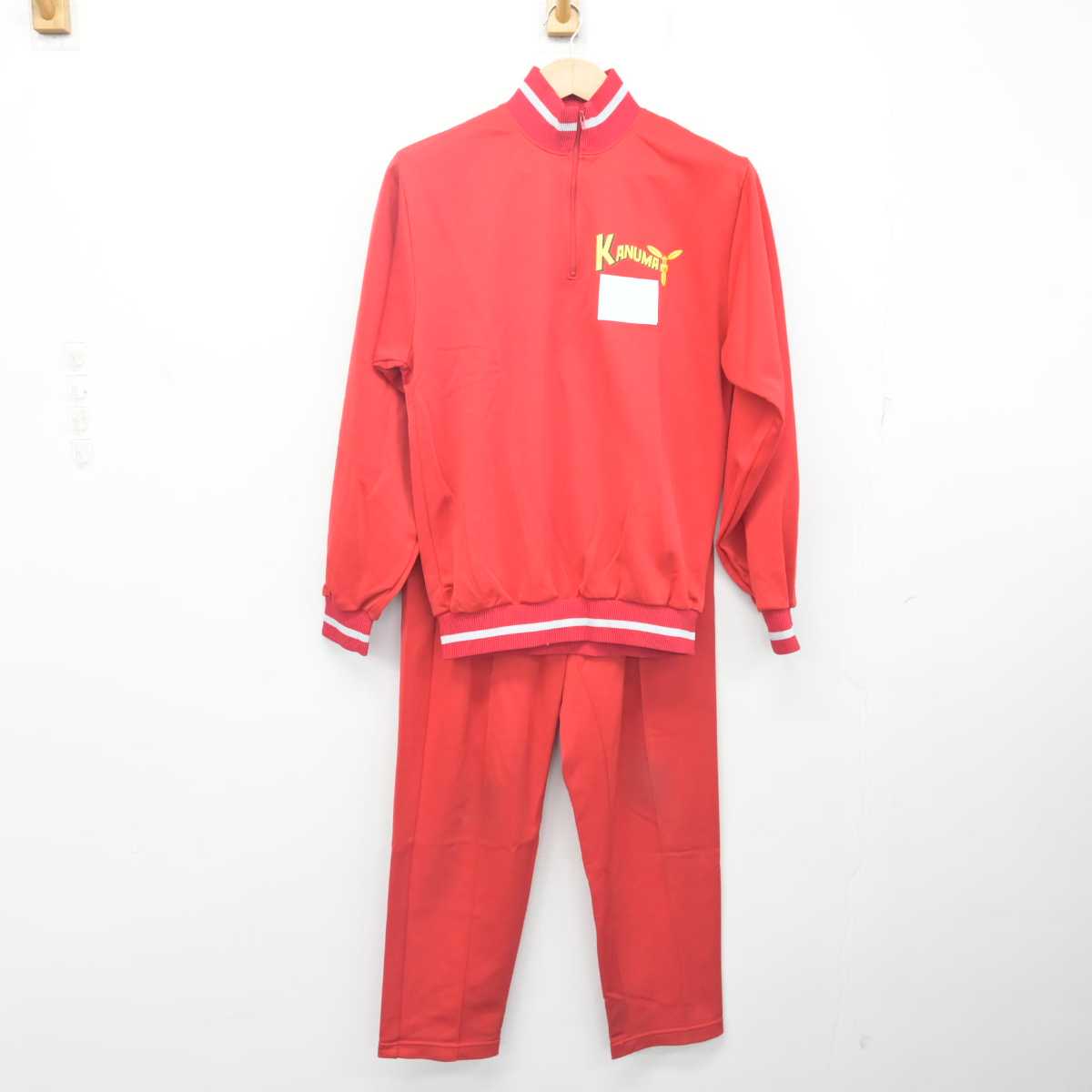 中古】栃木県 鹿沼高等学校 女子制服 3点 (ジャージ 上・体操服