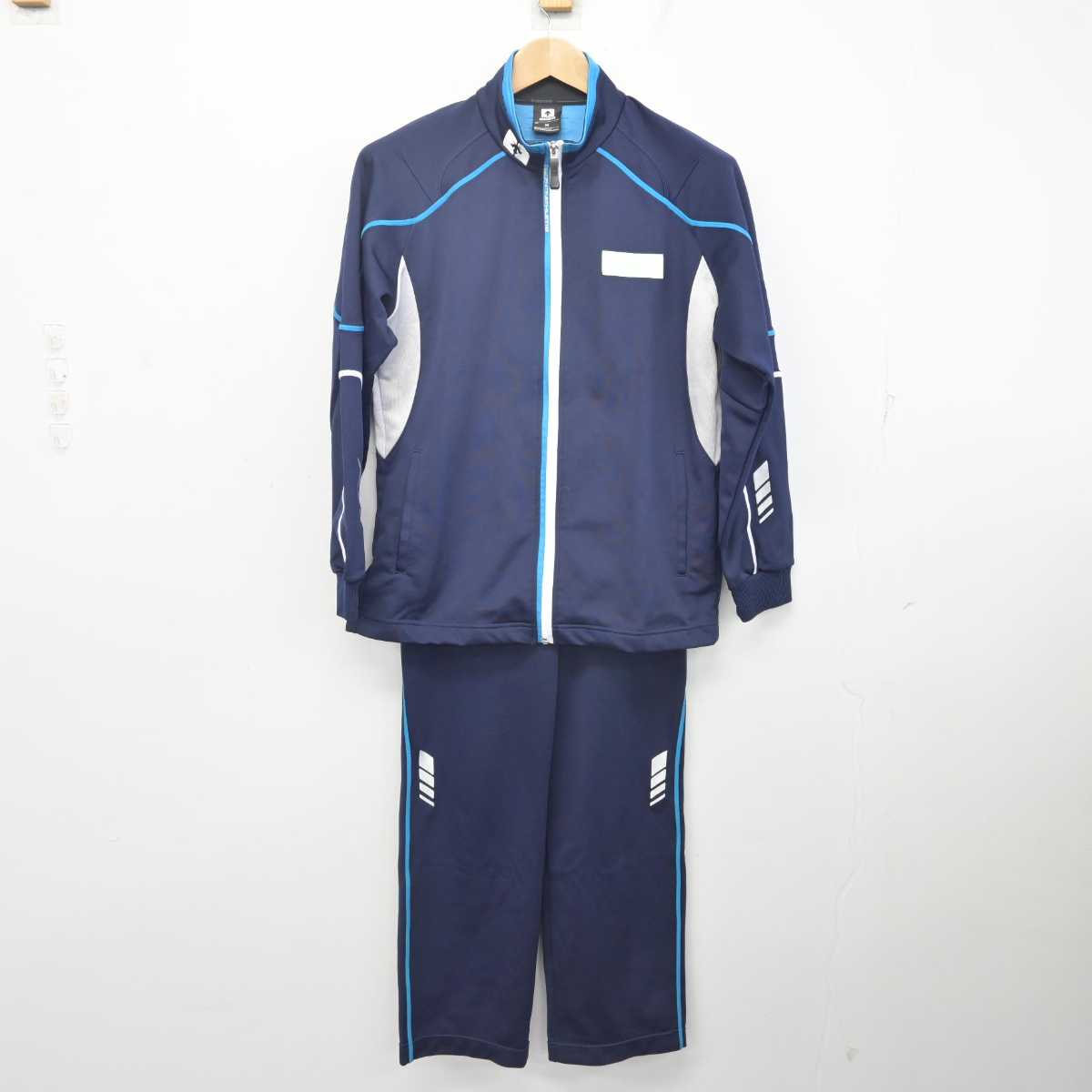 s*o様 JR北海道 制服上下、ワイシャツセット 中古】北海道 北門中学校 男子制服 2点 (ジャージ 上・ジャージ