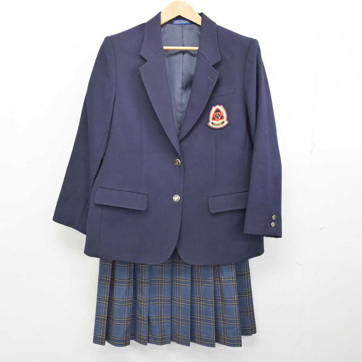 中古】山梨県 韮崎高等学校/旧制服 女子制服 2点 (ブレザー 中古】山梨県 韮崎高等学校/旧制服 女子制服 2点 (ブレザー