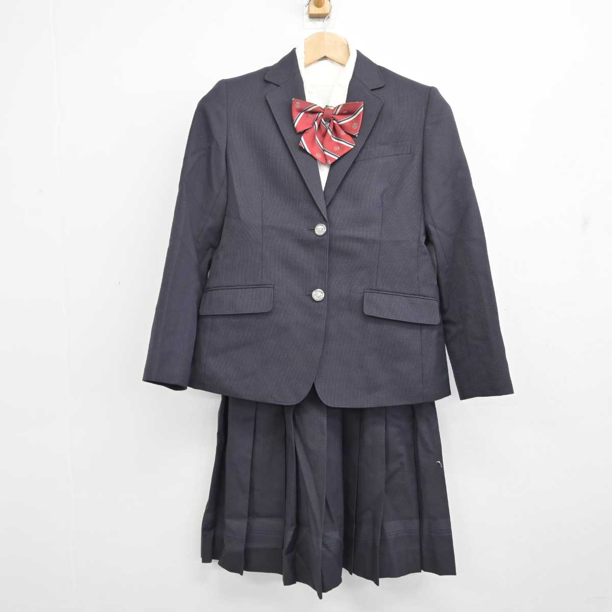 中古】愛知県 大府東高等学校 女子制服 4点 (ブレザー・シャツ