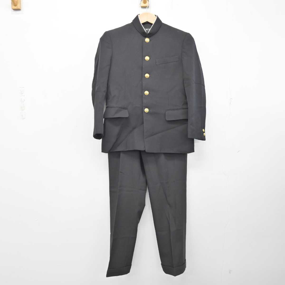 中古】神奈川県 大野南中学校 男子制服 2点 (学ラン・ズボン) sf088836 