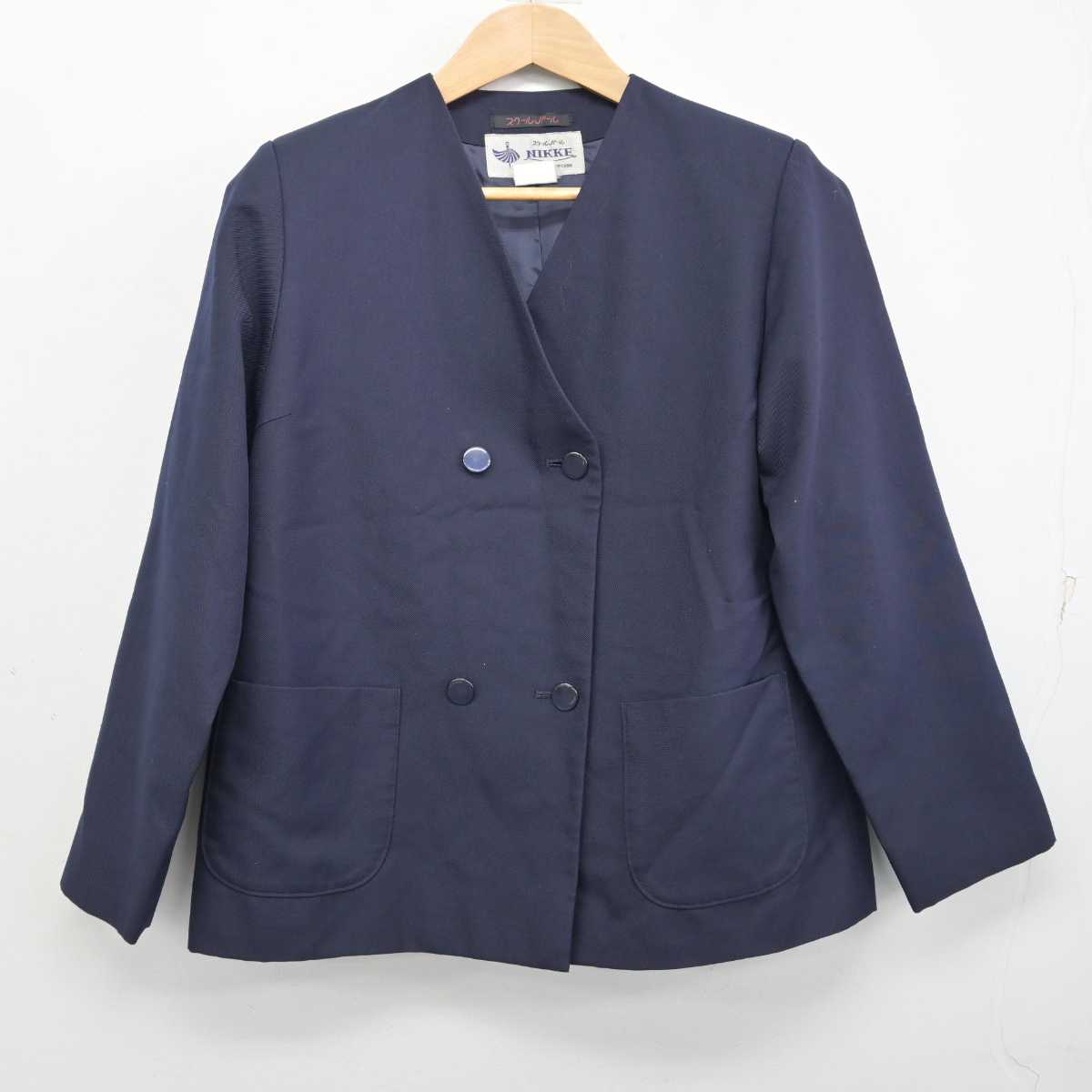 中古】千葉県 辰巳台中学校 女子制服 1点 (ブレザー) sf088909