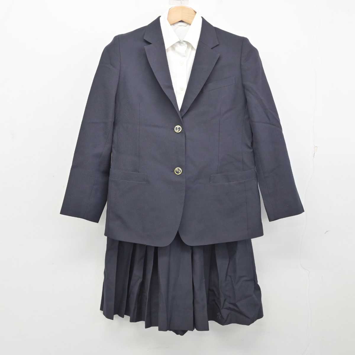 中古】静岡県 沼津城北高等学校 女子制服 3点 (ブレザー・シャツ 中古】静岡県 沼津城北高等学校 女子制服 3点 (ブレザー・シャツ