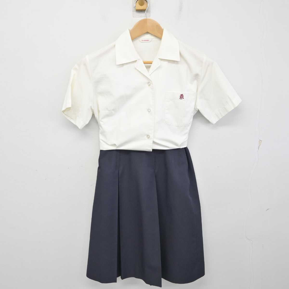 中古】愛知県 向陽高等学校/旧制服 女子制服 2点 (シャツ 中古】愛知県 向陽高等学校/旧制服 女子制服 2点 (シャツ