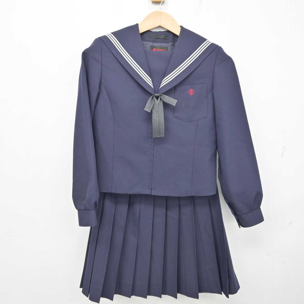 中古】愛知県 桜台高等学校/旧制服 女子制服 3点 (セーラー服