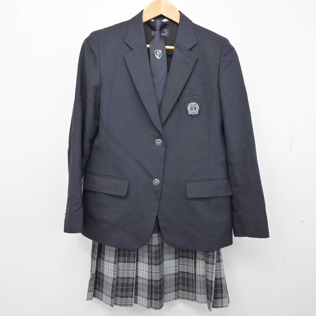中古】埼玉県 細田学園中学校/旧制服 女子制服 5点 (ブレザー