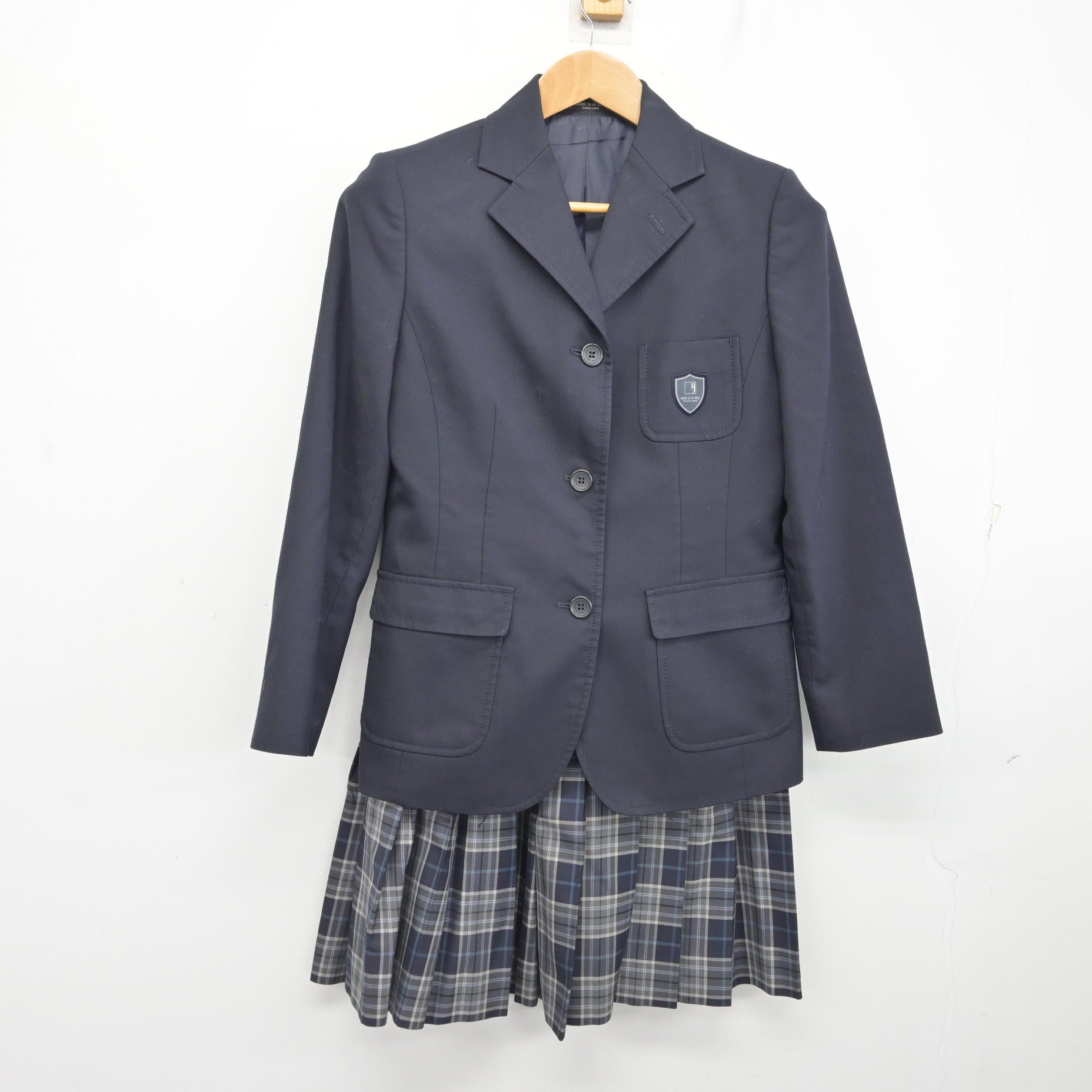 夕陽ヶ丘学園高校　男子ブレザーL 新品未使用 夕陽ヶ丘学園高校 男子ブレザーL 新品未使用 中古制服】大阪府 大阪