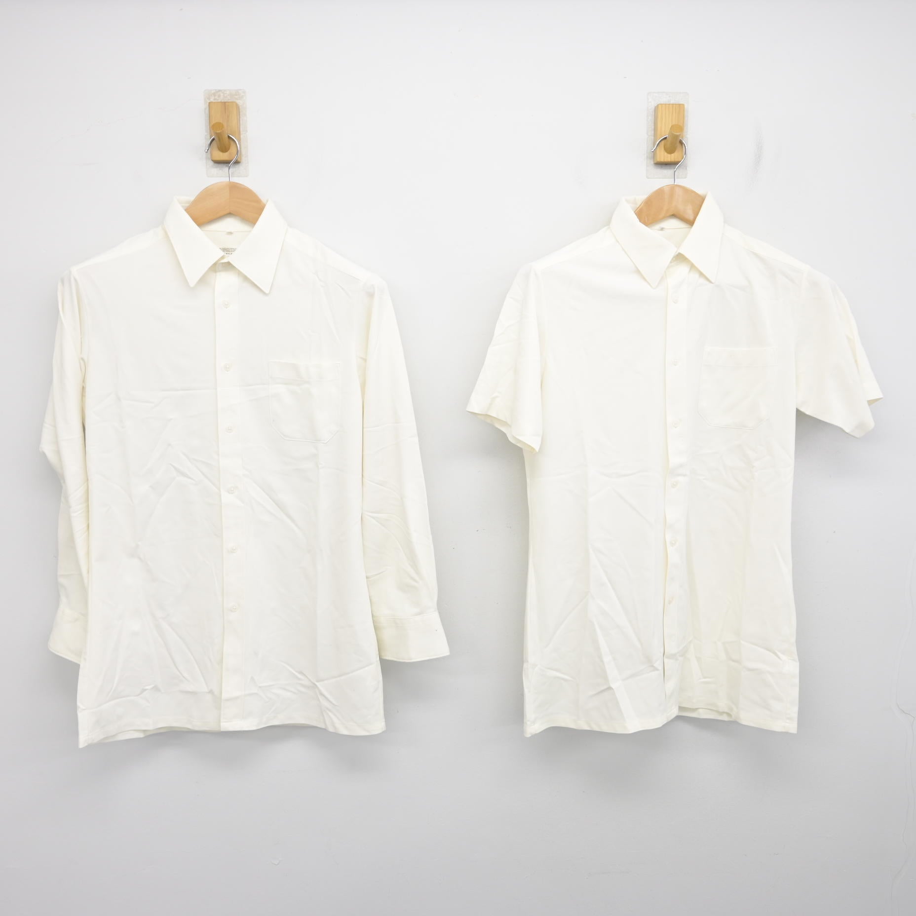 中古】広島県 広島工業大学高等学校 男子制服 2点 (シャツ) sf094564