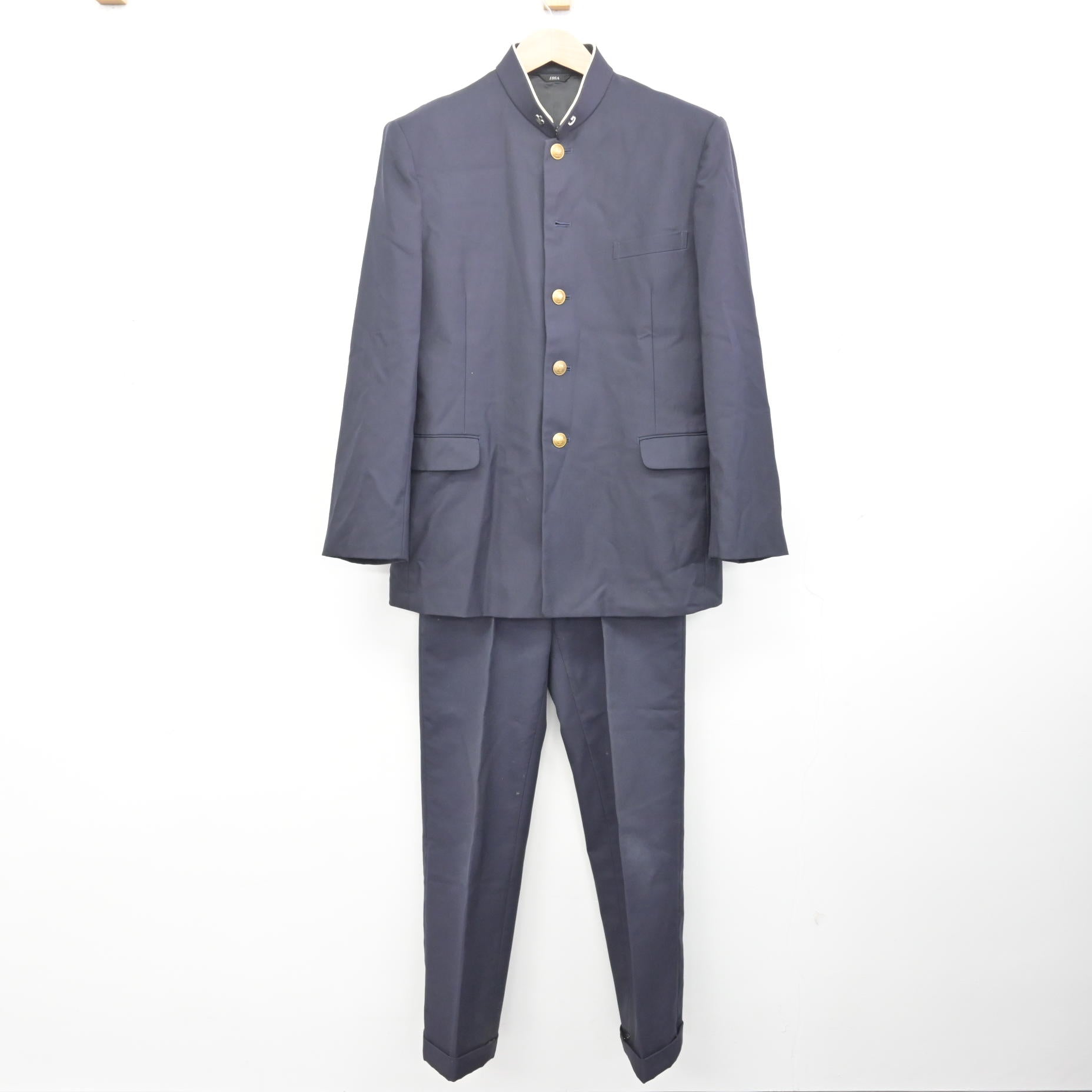 中古】千葉県 千葉日本大学第一高等学校 男子制服 5点 (学ラン