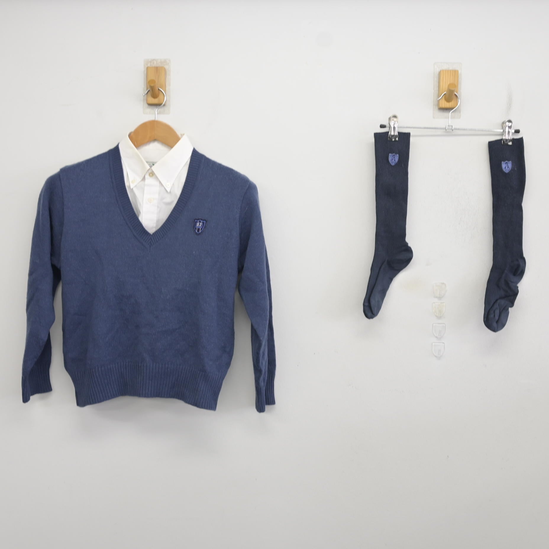 品川女子学院コート 品川女子学院 制服 Pコート ネイビーの通販 by ぴー's shop｜ラクマ
