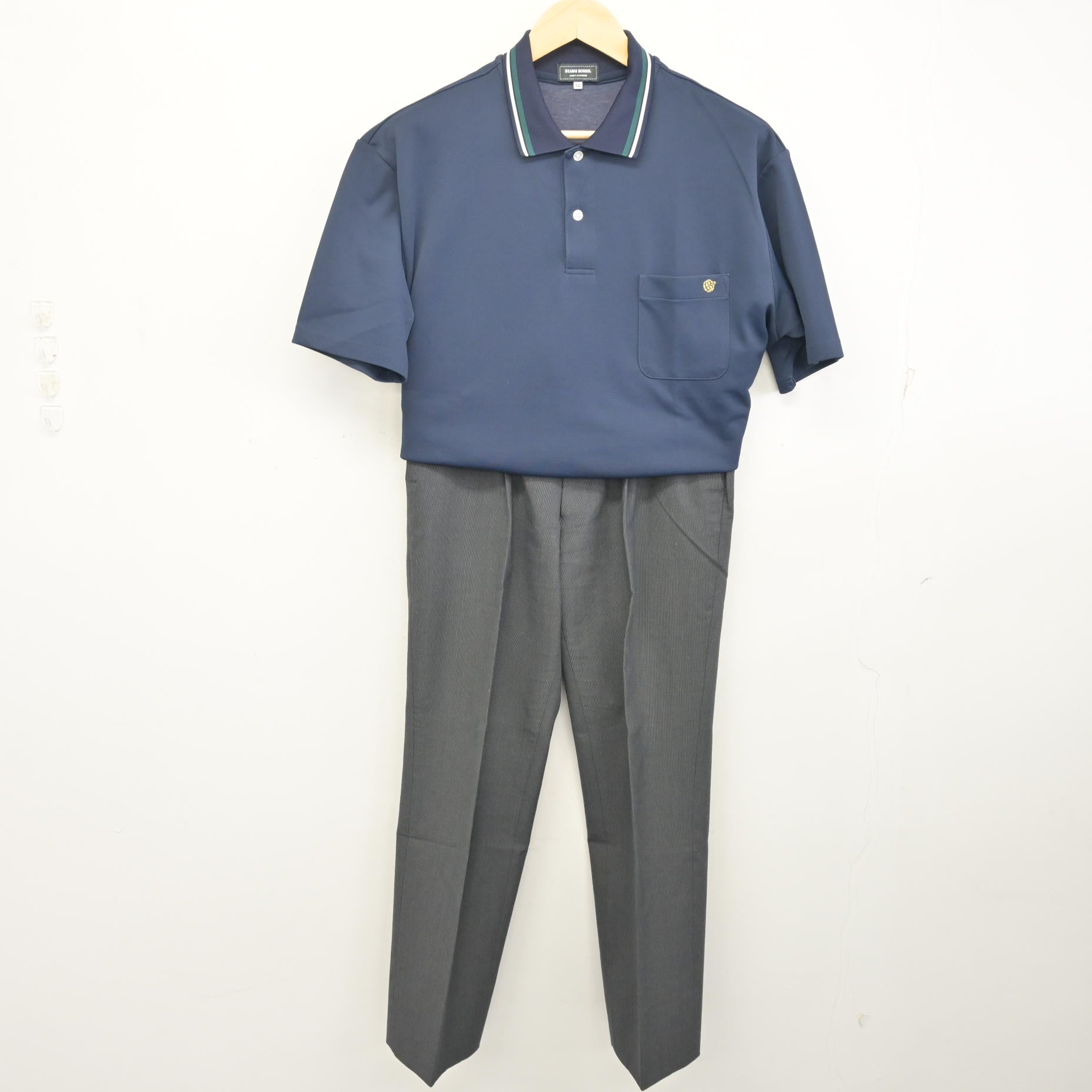 中古】愛知県 愛知総合工科高等学校 男子制服 2点 (シャツ