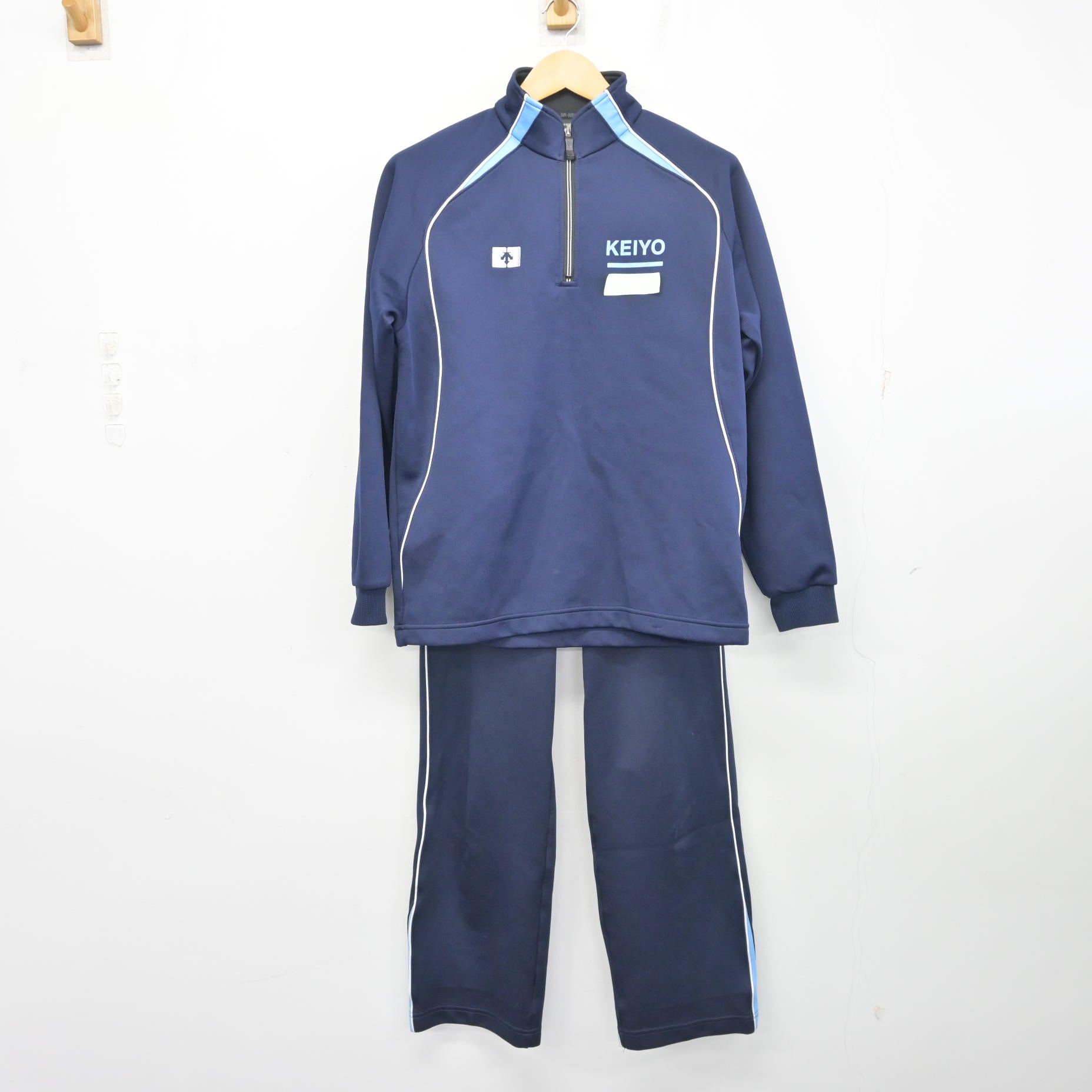 中古】千葉県 京葉高等学校 女子制服 2点 (ジャージ 上