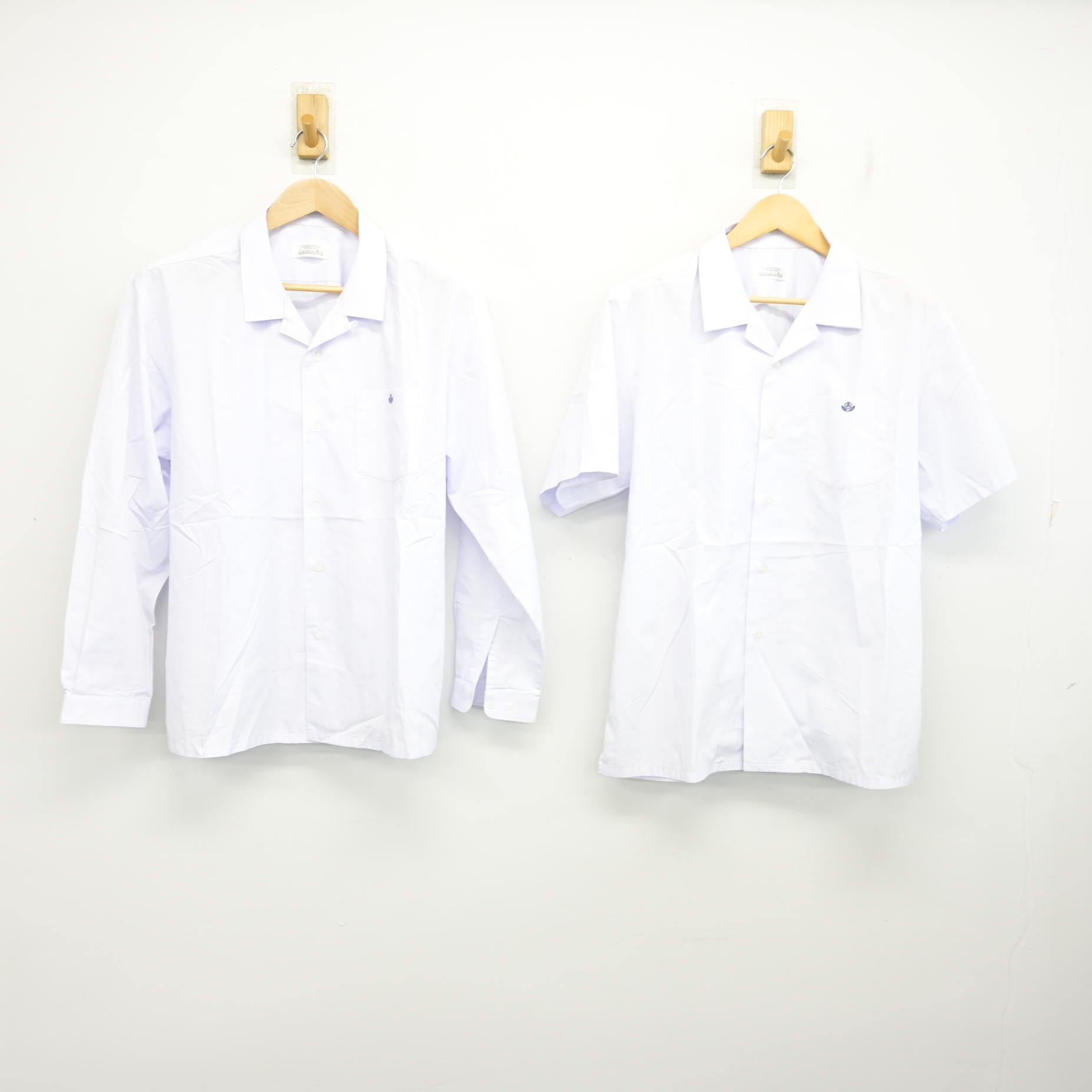 中古】愛知県 蒲郡東高等学校 男子制服 2点 (シャツ・シャツ) sf099103