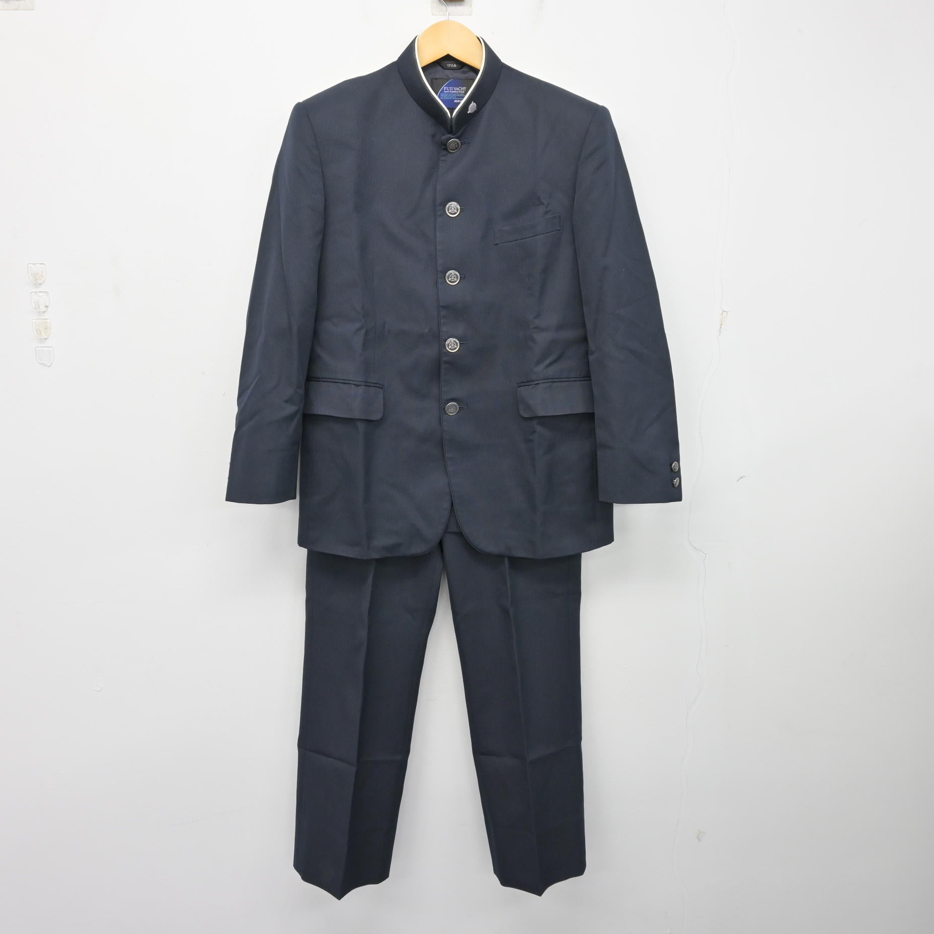 中古】長崎県 佐世保工業高等学校 男子制服 3点 (学ラン・ズボン 中古】長崎県 佐世保工業高等学校 男子制服 3点 (学ラン・ズボン