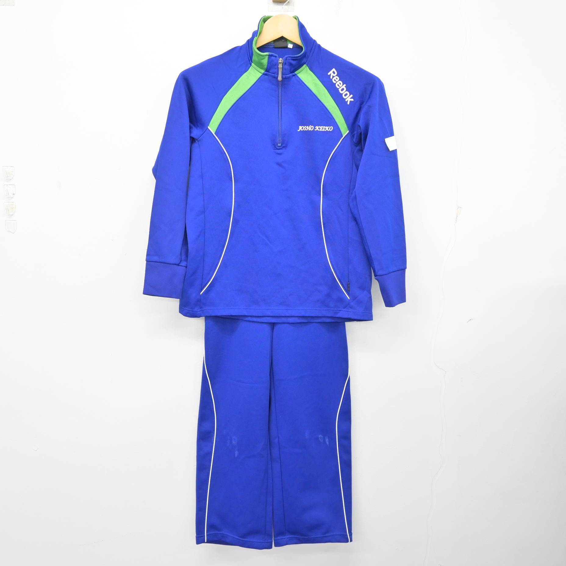 中古】大阪府 常翔啓光学園中学校 女子制服 2点 (ジャージ 上