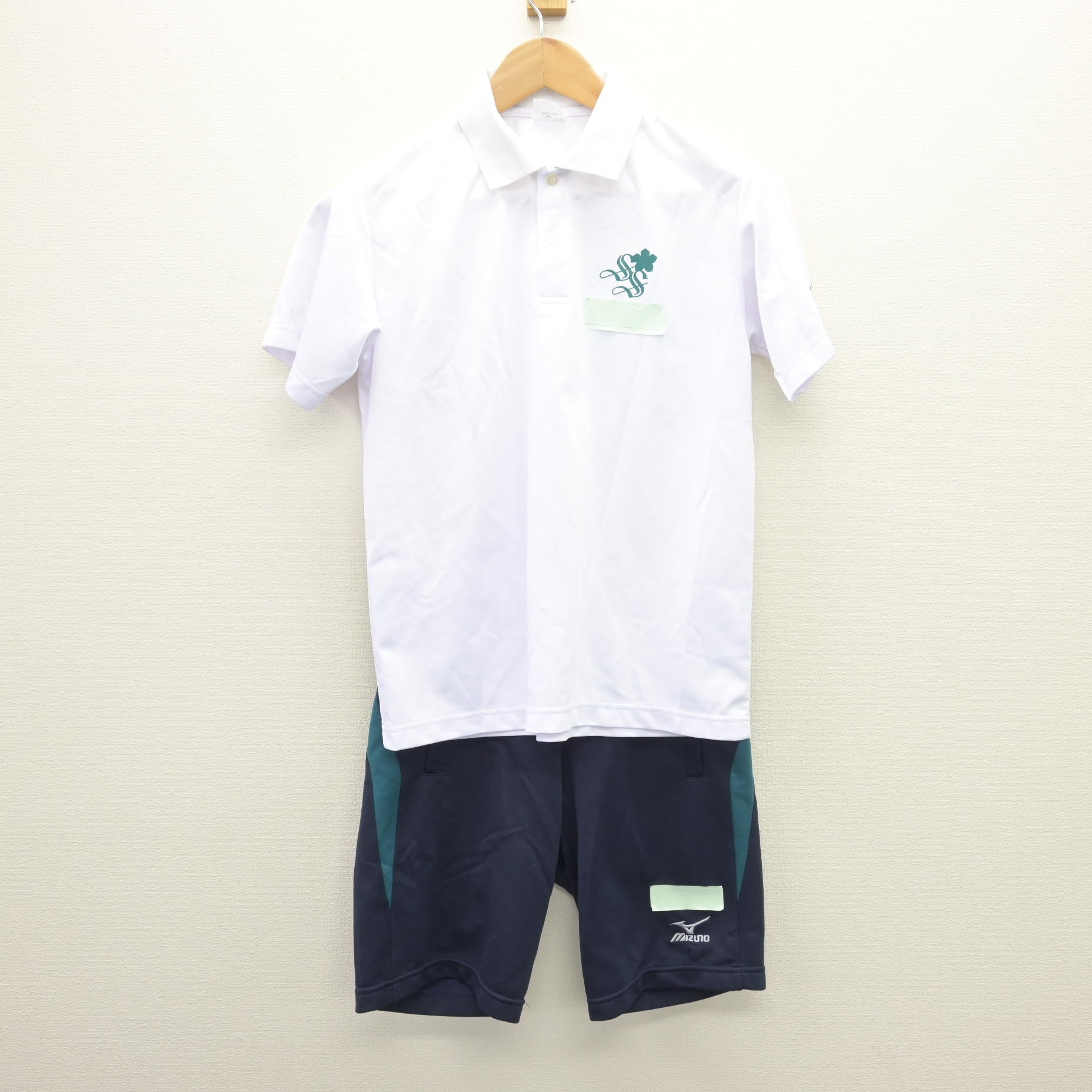 中古】大阪府 大阪成蹊女子高等学校 女子制服 2点 (体操服 上