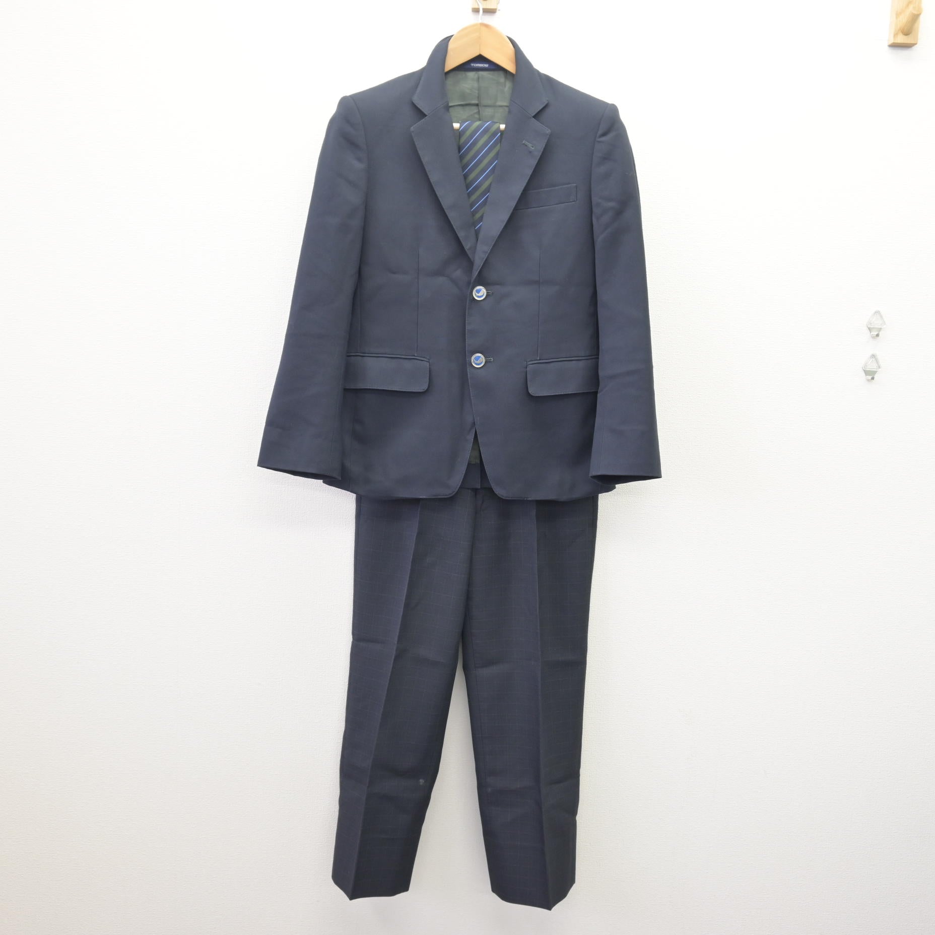 中古】神奈川県 横浜国立大学教育学部附属横浜中学校 男子制服 3点