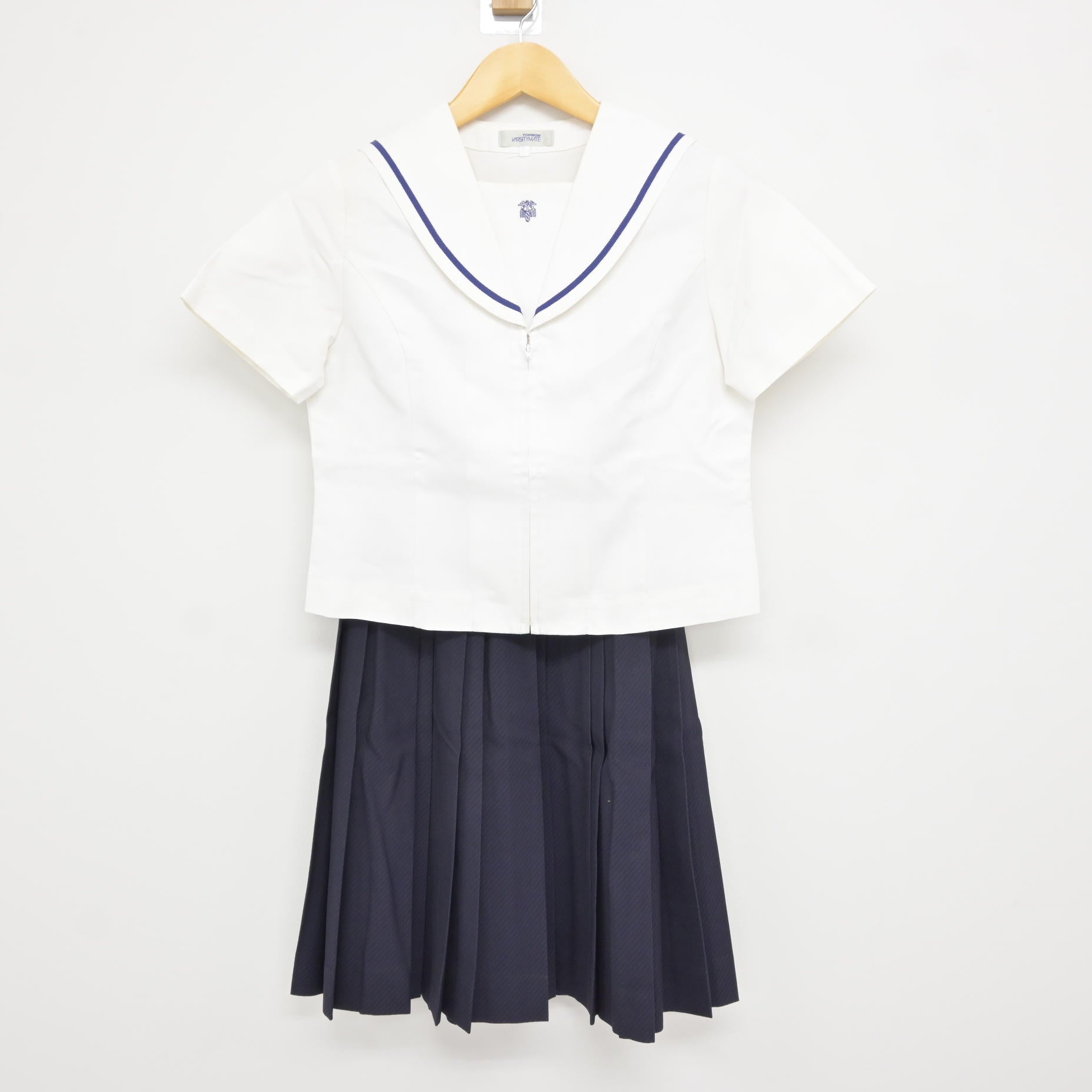 U372/S1026 (中古) 岐阜県 大垣商業高校 女子制服6点 /165A/170A