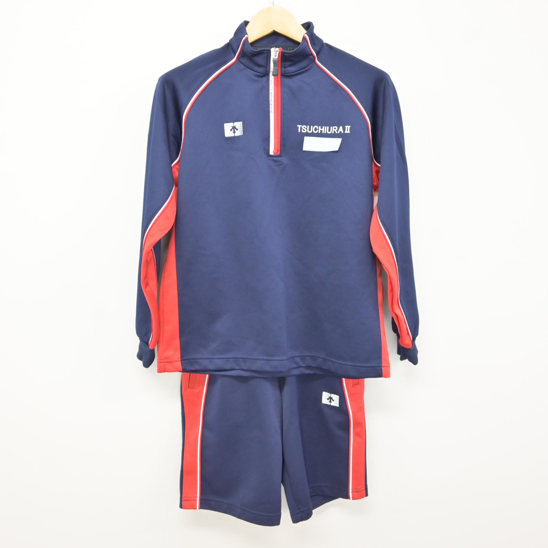 帝丹高校ジャージ（蘭） 中古】兵庫県 伊丹高等学校 女子制服 2点（ジャージ 上