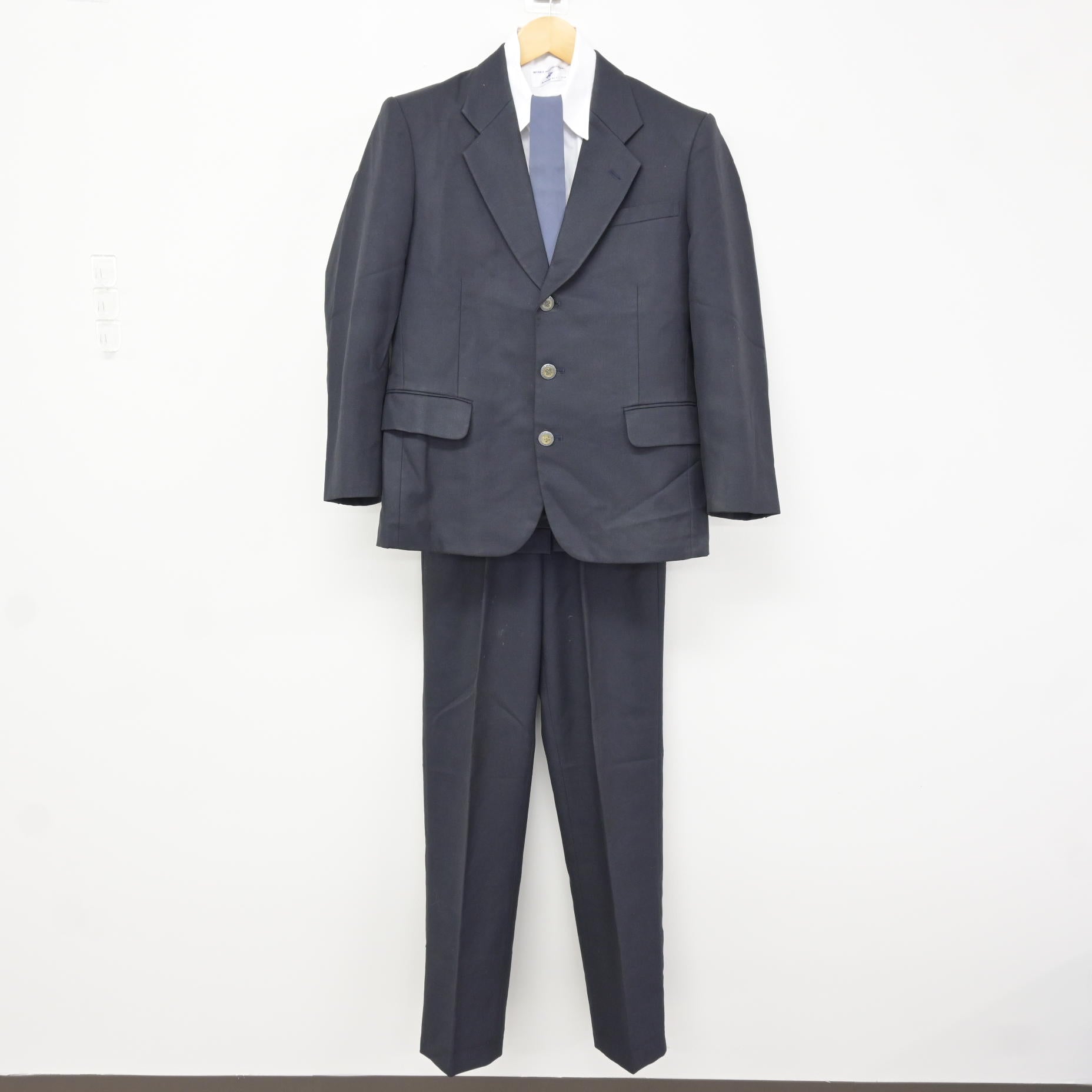京華中学校男子用制服一式 中古】東京都 京華中学・高等学校/旧制服 男子制服 4点 (ブレザー