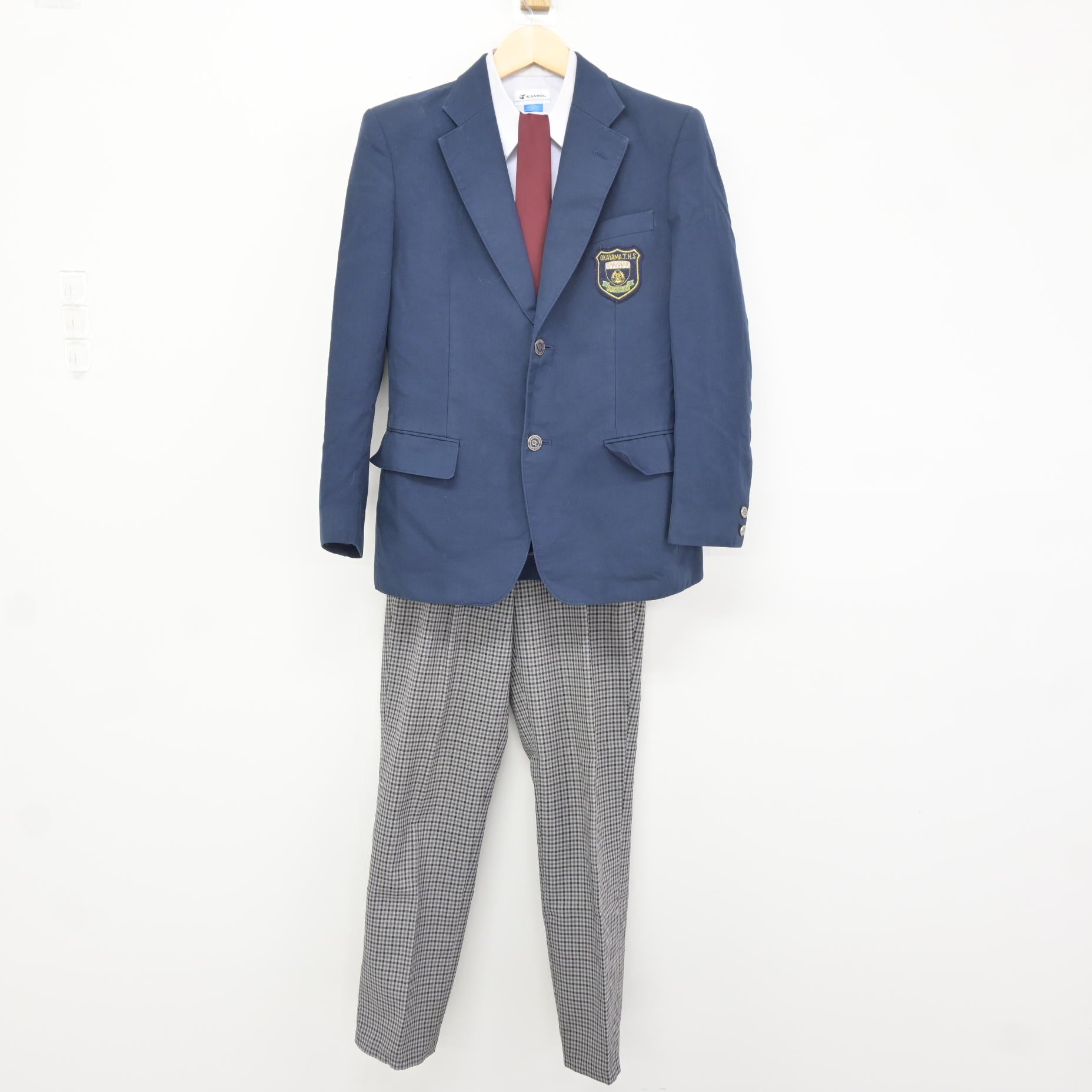岡山工業高校　男子　制服　夏冬一式 岡山県立岡山工業高等学校 制服