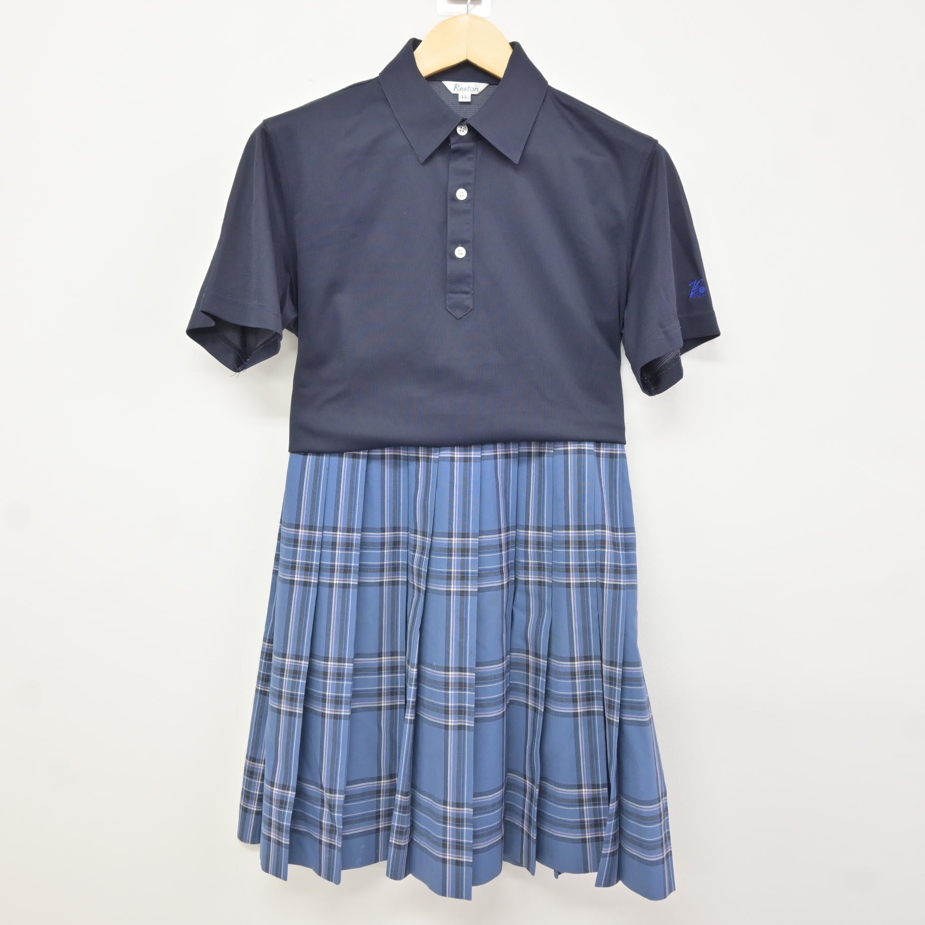 中古】埼玉県 開智未来中学校 女子制服 3点 (シャツ・スカート