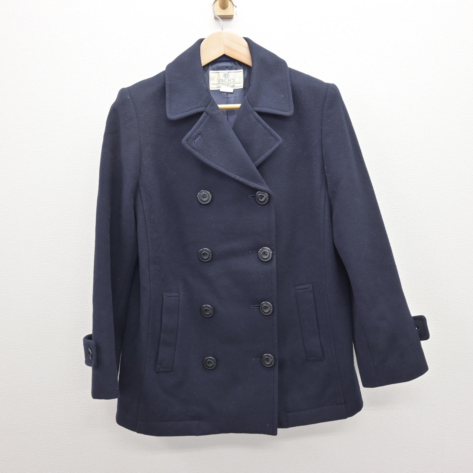 中古】神奈川県 相模女子大学高等部 女子制服 1点 (コート) sf120664