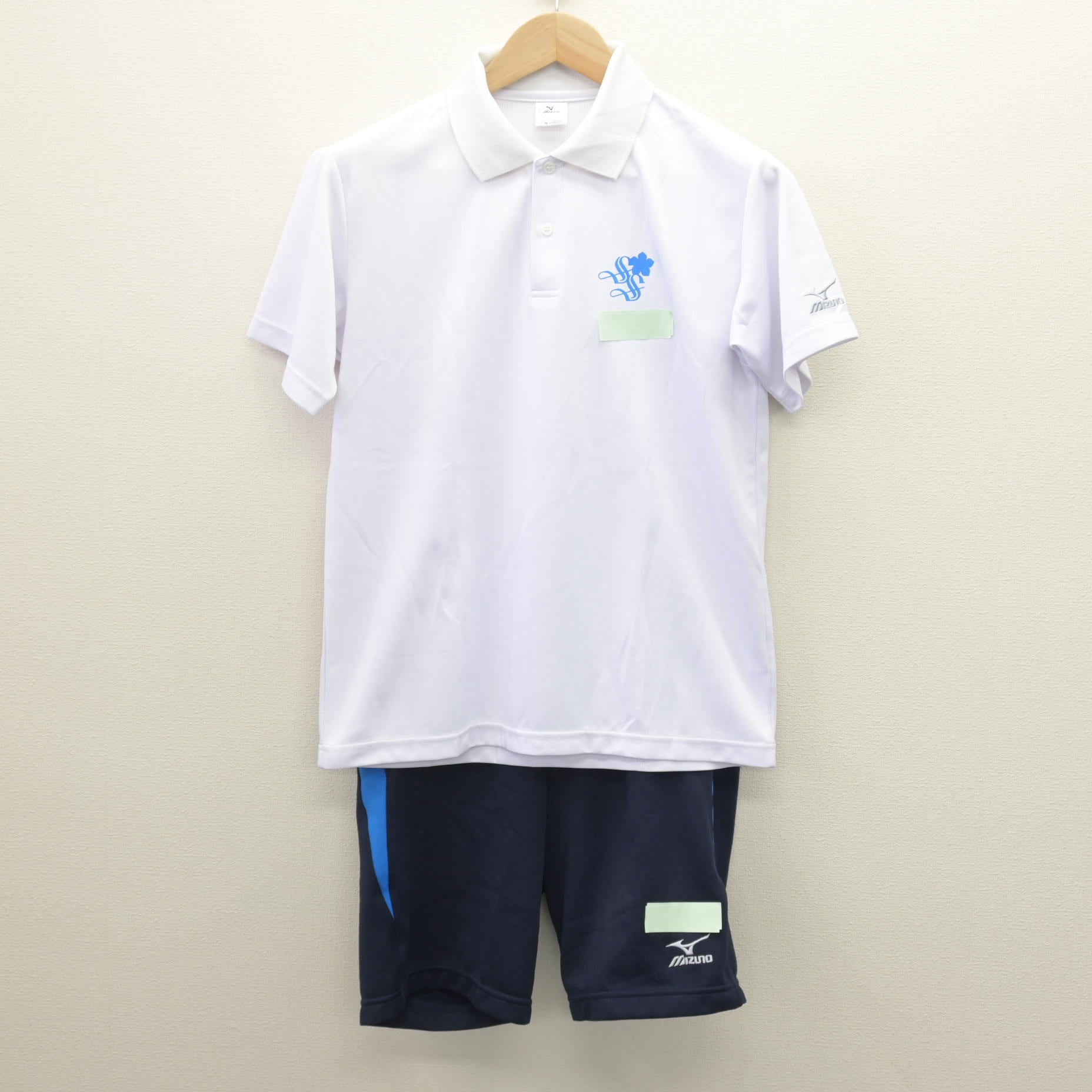 中古】大阪府 大阪成蹊女子高等学校 女子制服 2点 (体操服 上・体操服