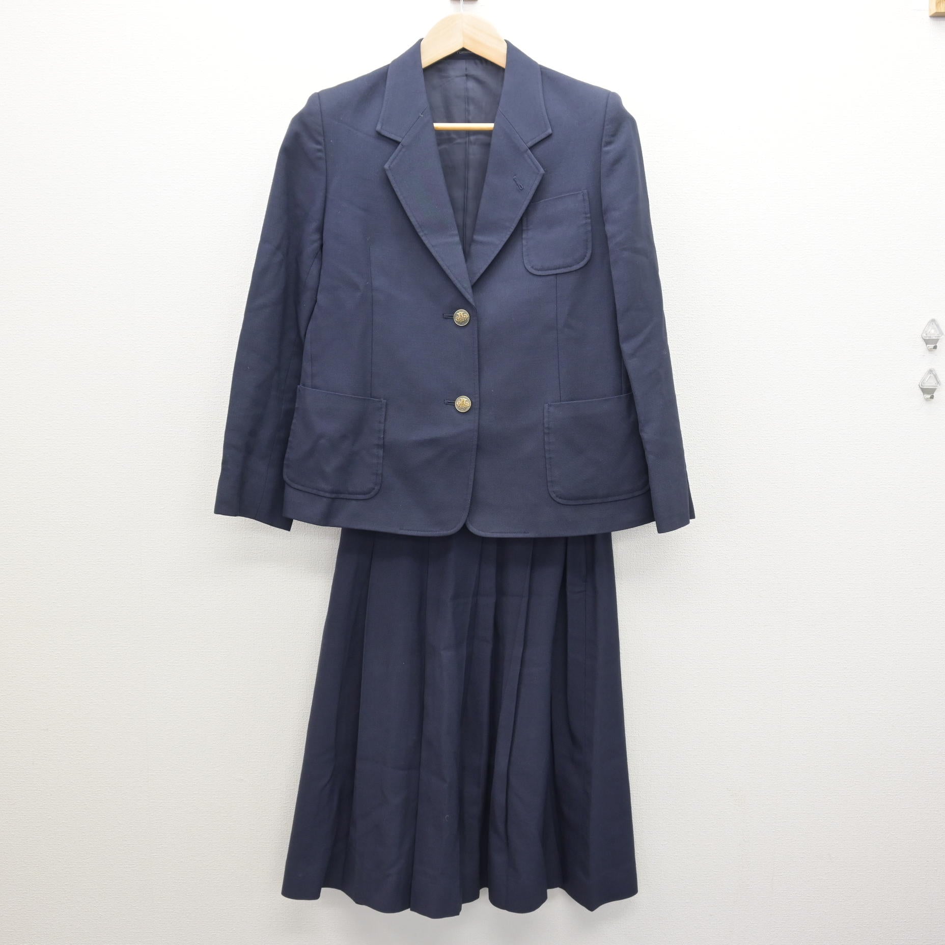 飾西高校　ブレザー m48 兵庫県 姫路飾西高校 ブレザー+冬服スカート/yt3020【3lEF