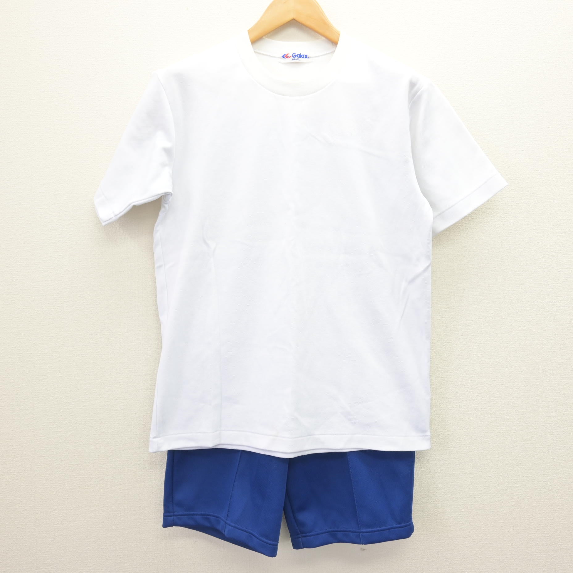 中古】大阪府 石切中学校 女子制服 2点 (体操服 上・体操服 下