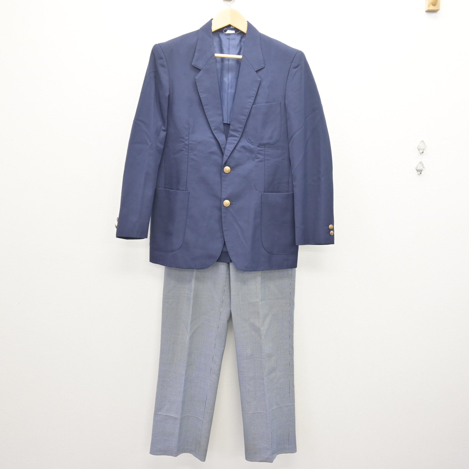 光丘中制服男子ズボン 中古】神奈川県 光丘中学校 男子制服 2点 (ブレザー・ズボン) sf115034