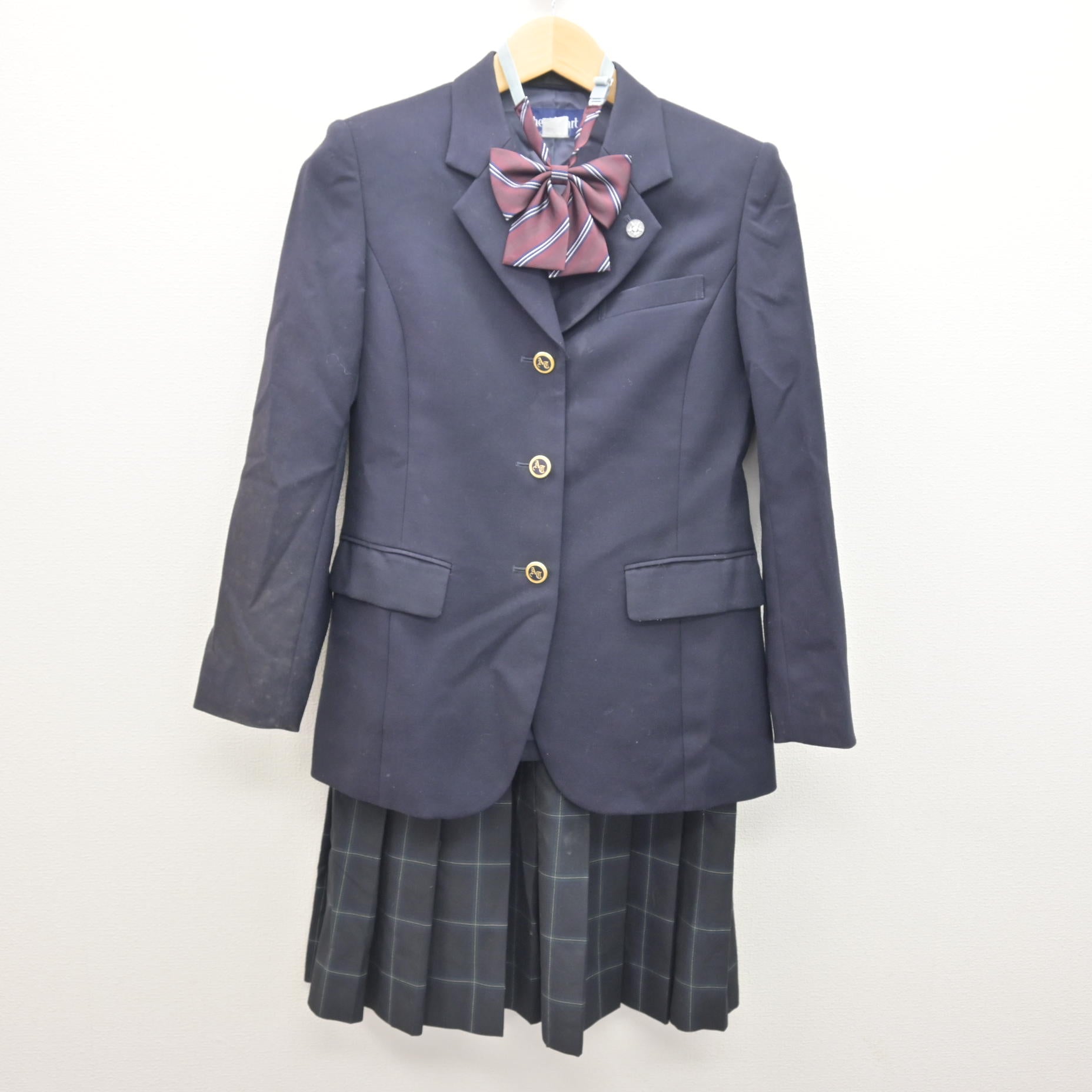 中古】埼玉県 上尾橘高等学校 女子制服 4点 (ブレザー・スカート