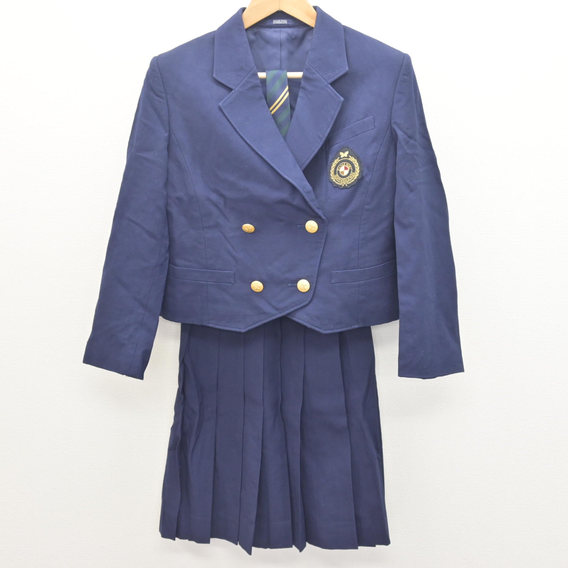 中古】石川県 星稜高等学校/旧制服 女子制服 3点 (ブレザー・スカート