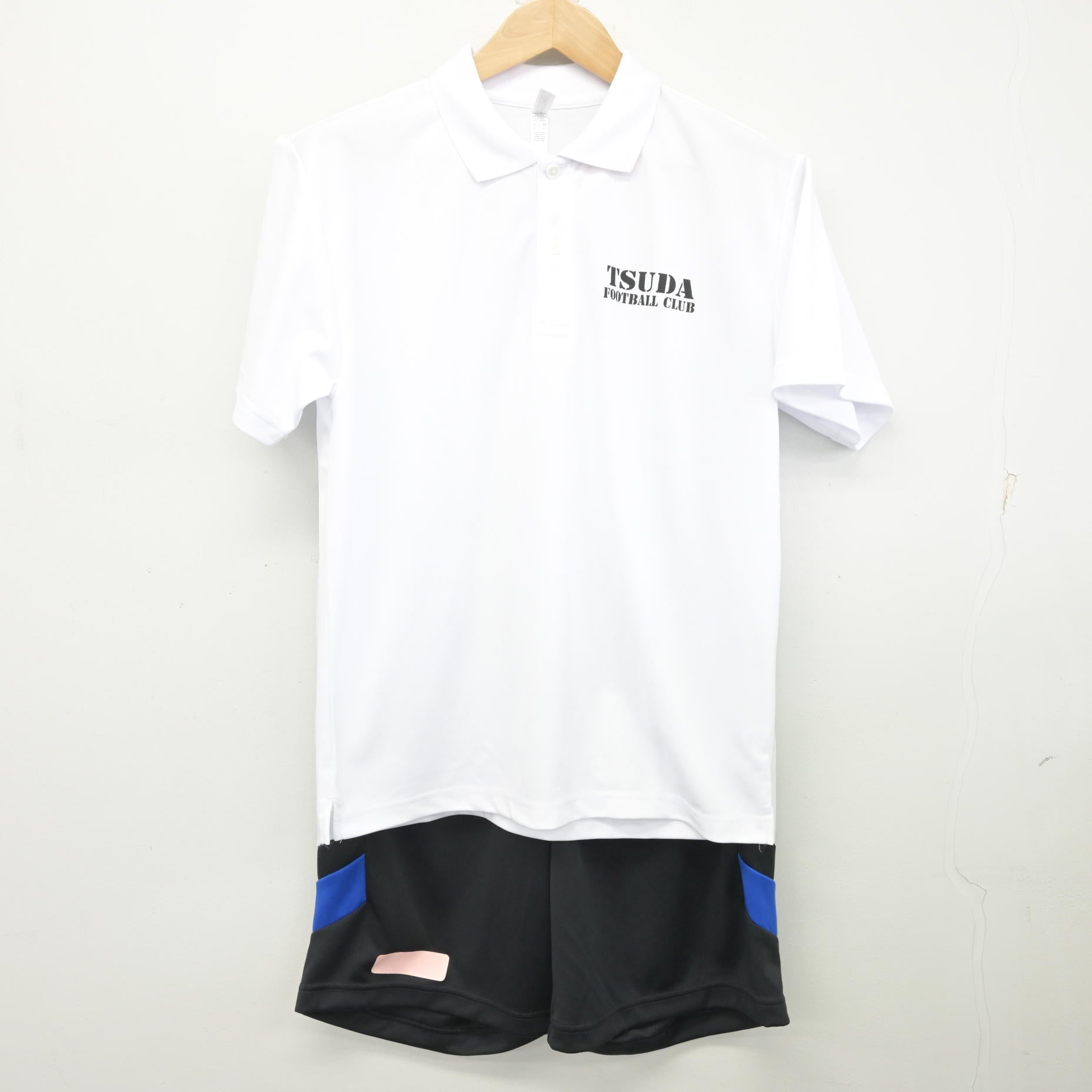 中古】大阪府 枚方津田高等学校/サッカー部 男子制服 2点 (シャツ 中古】大阪府 枚方津田高等学校/サッカー部 男子制服 2点 (シャツ