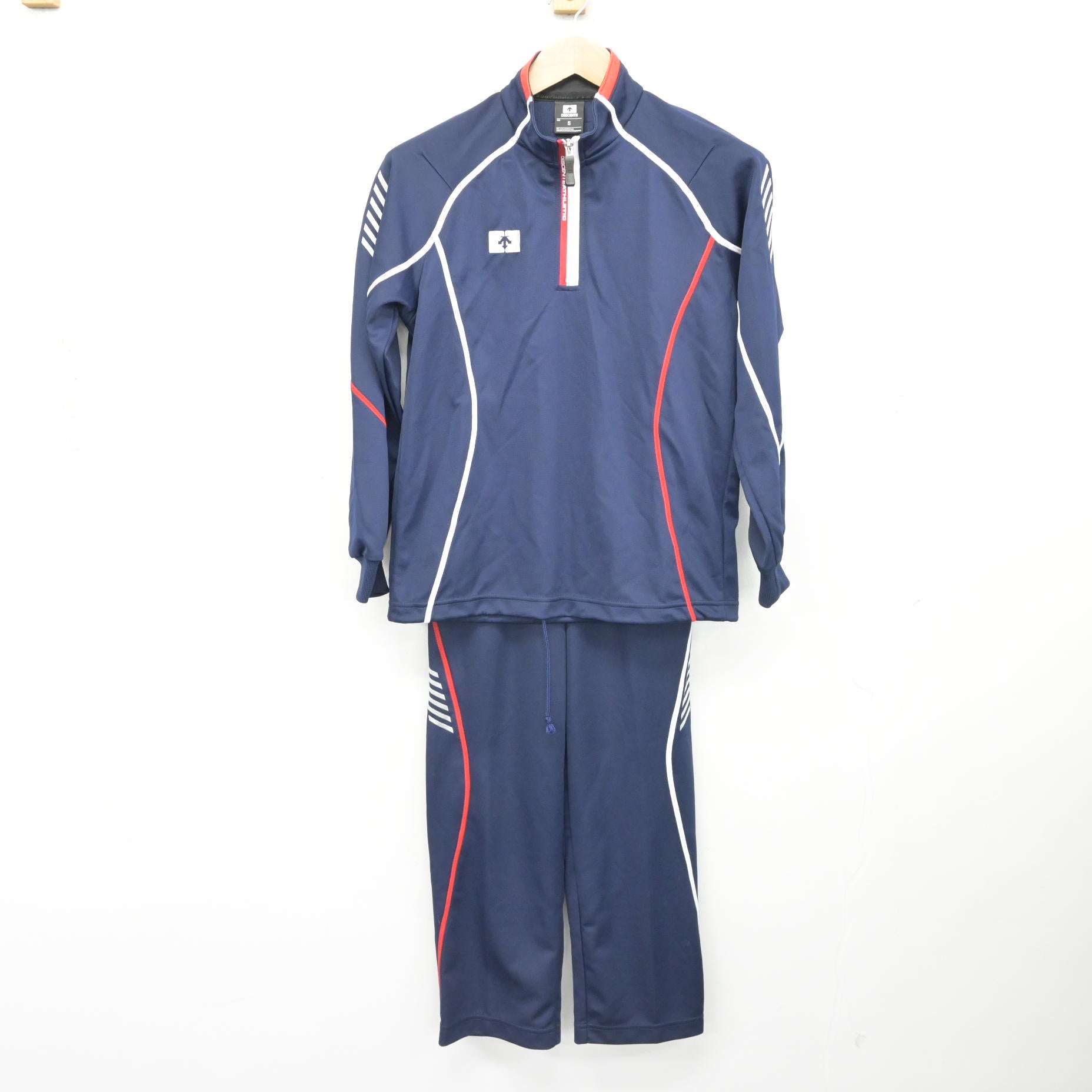 中古】東京都 青山学院高等部 女子制服 2点 (ジャージ 上・ジャージ 下