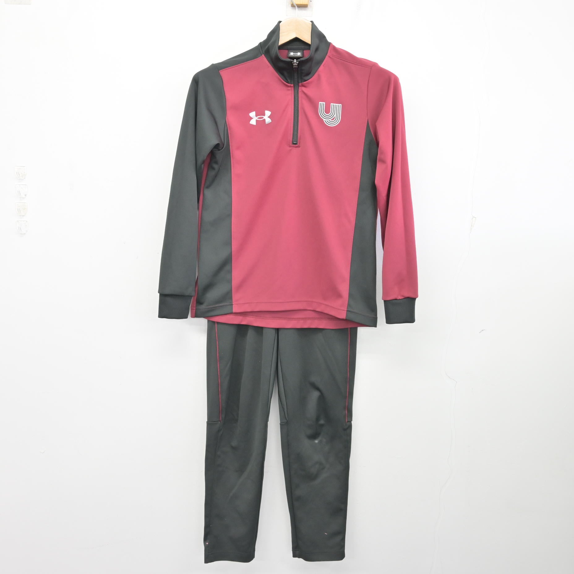 中古】埼玉県 浦和実業学園中学校 男子制服 2点 (ジャージ 上