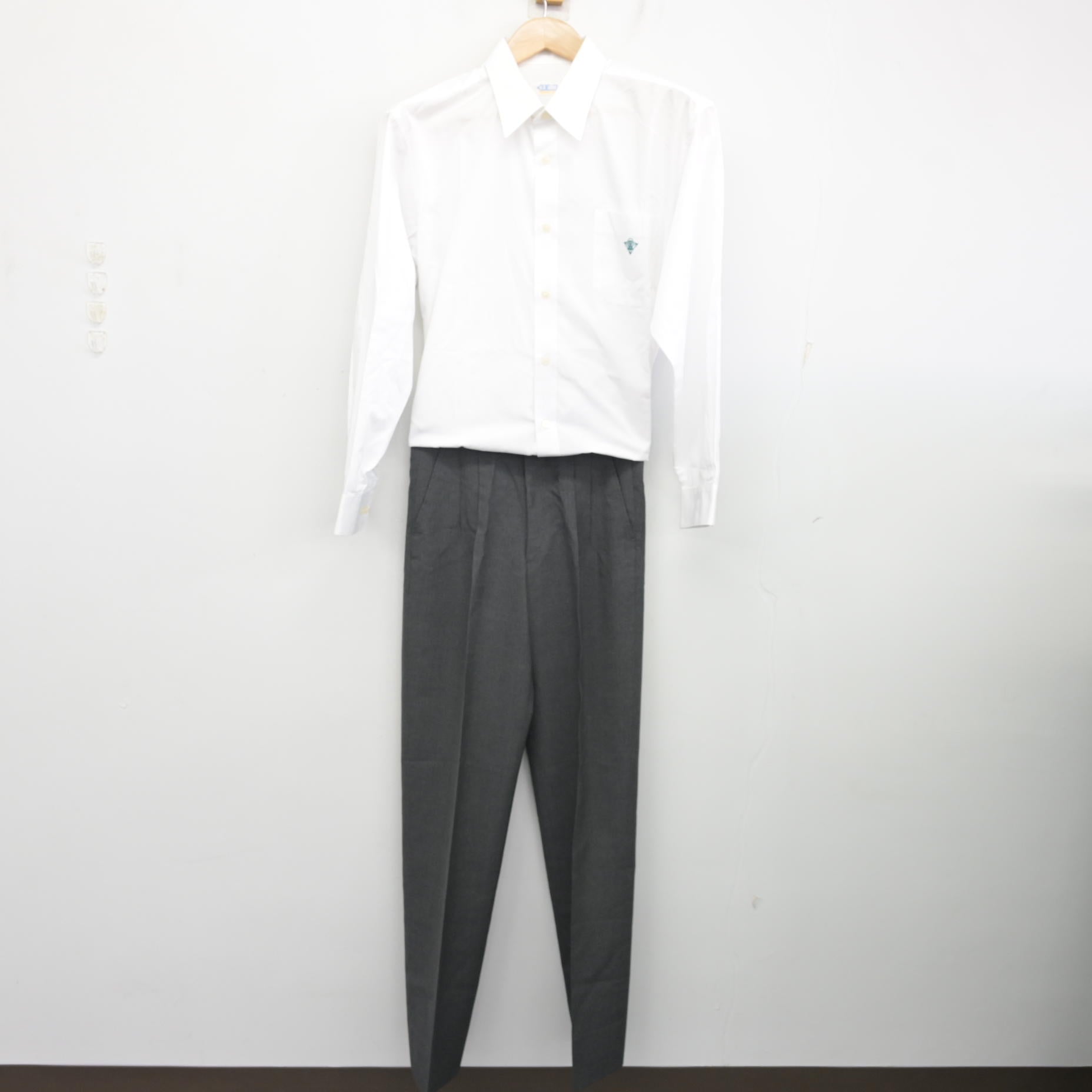 中古】山梨県 甲府南高等学校/旧制服 男子制服 3点 (シャツ・シャツ