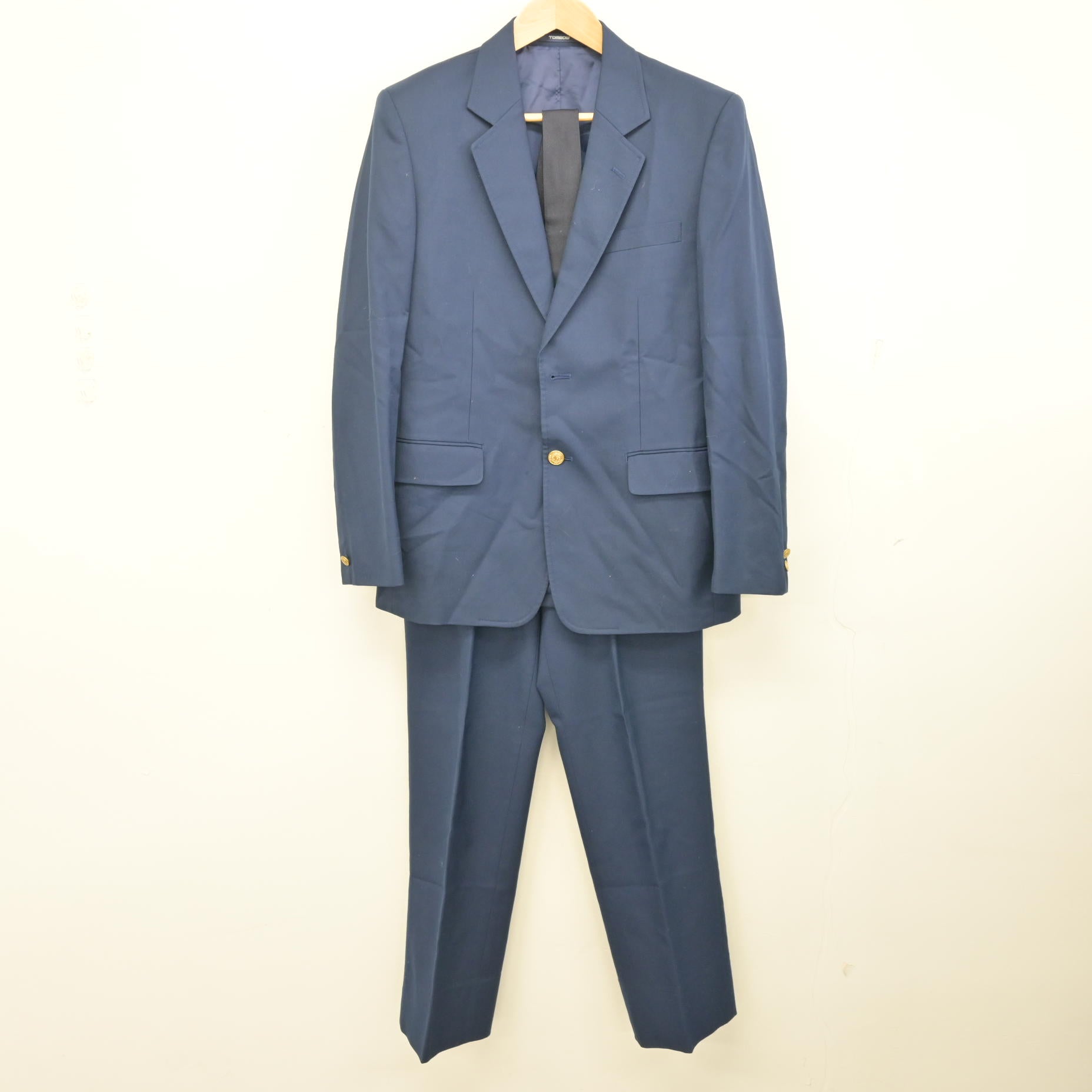 中古】宮城県 泉高等学校 男子制服 3点 (ブレザー・ズボン) sf133641 
