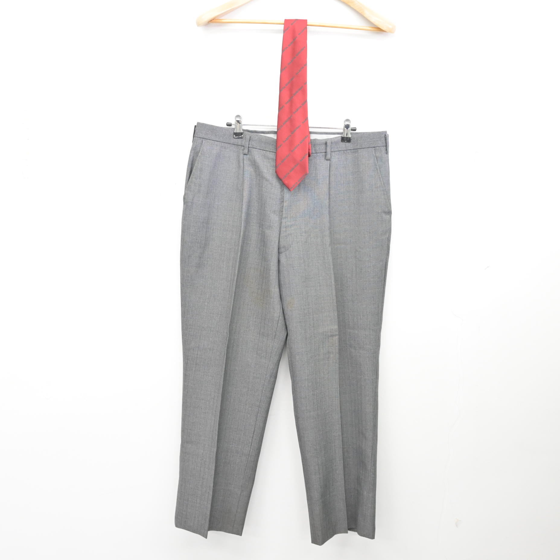 中古】千葉県 成田国際高等学校 男子制服 2点 (ズボン) sf135305 