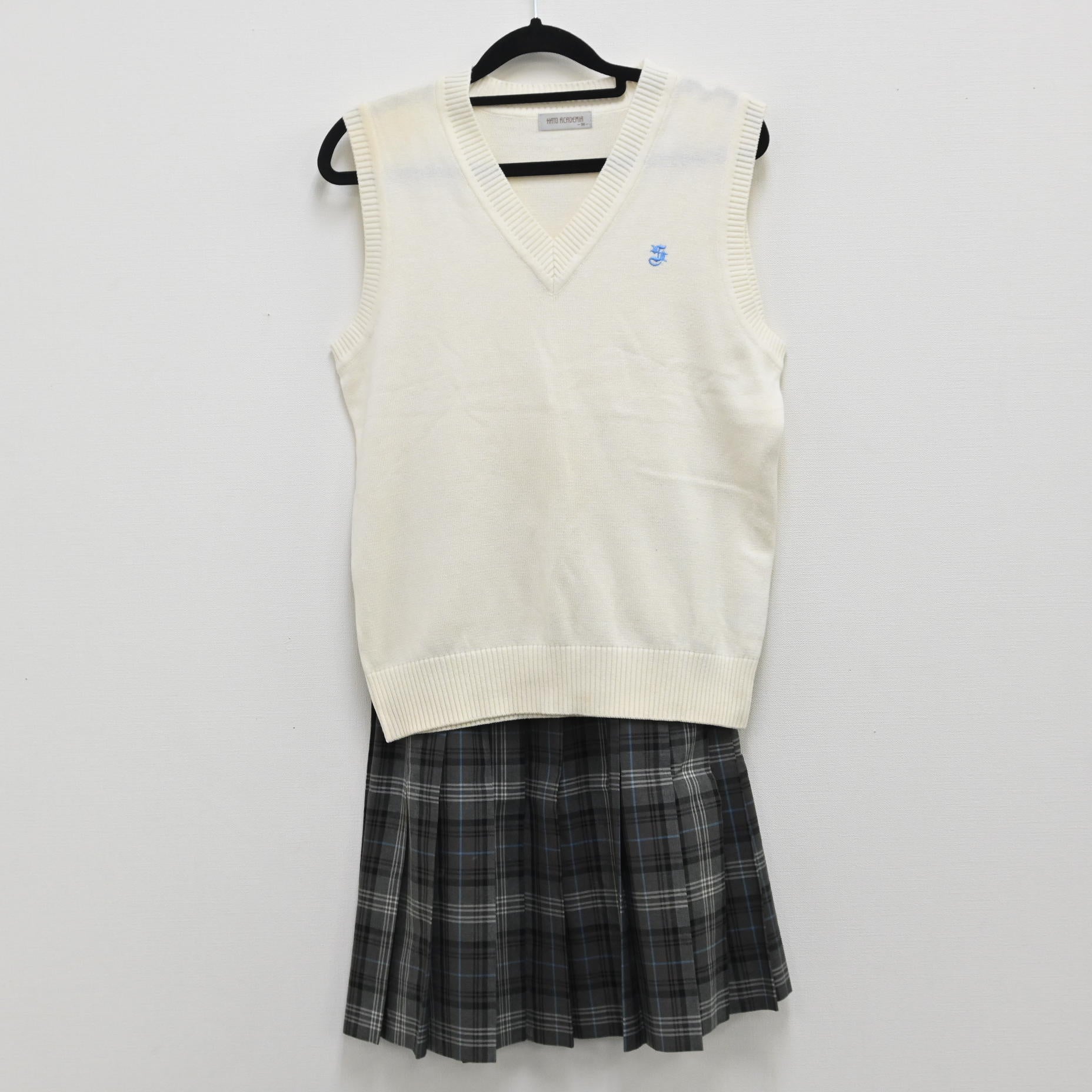 中古制服】埼玉県 淑徳与野高等学校 女子制服 2点（ニットベスト・スカート） sf000134【リサイクル学生服】 | 中古制服通販パレイド