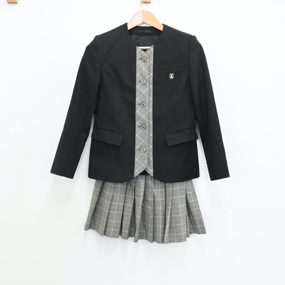 中古制服】福岡県 久留米学園高校 女子制服 2点(ブレザー 中古制服】福岡県 久留米学園高校 女子制服 2点(ブレザー