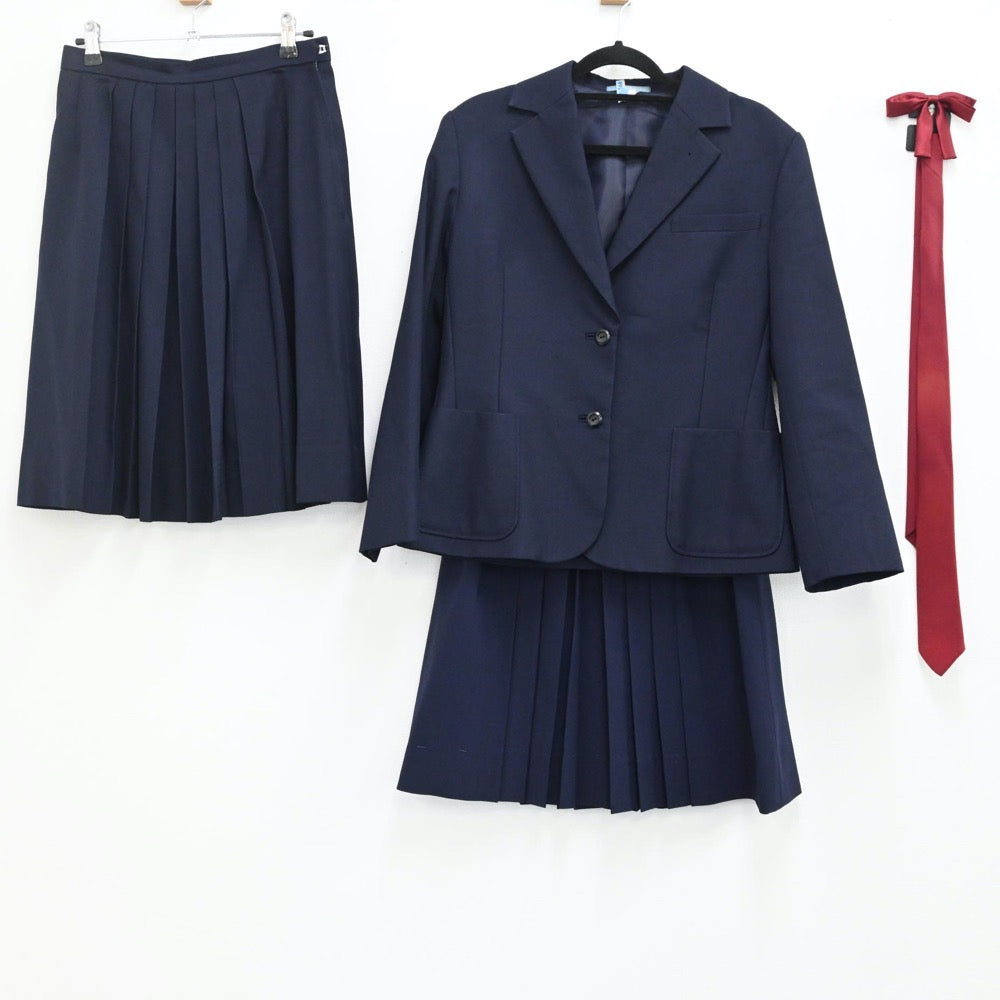 【中古】兵庫県 葺合高校 女子制服（ブレザー・スカート）sf000621