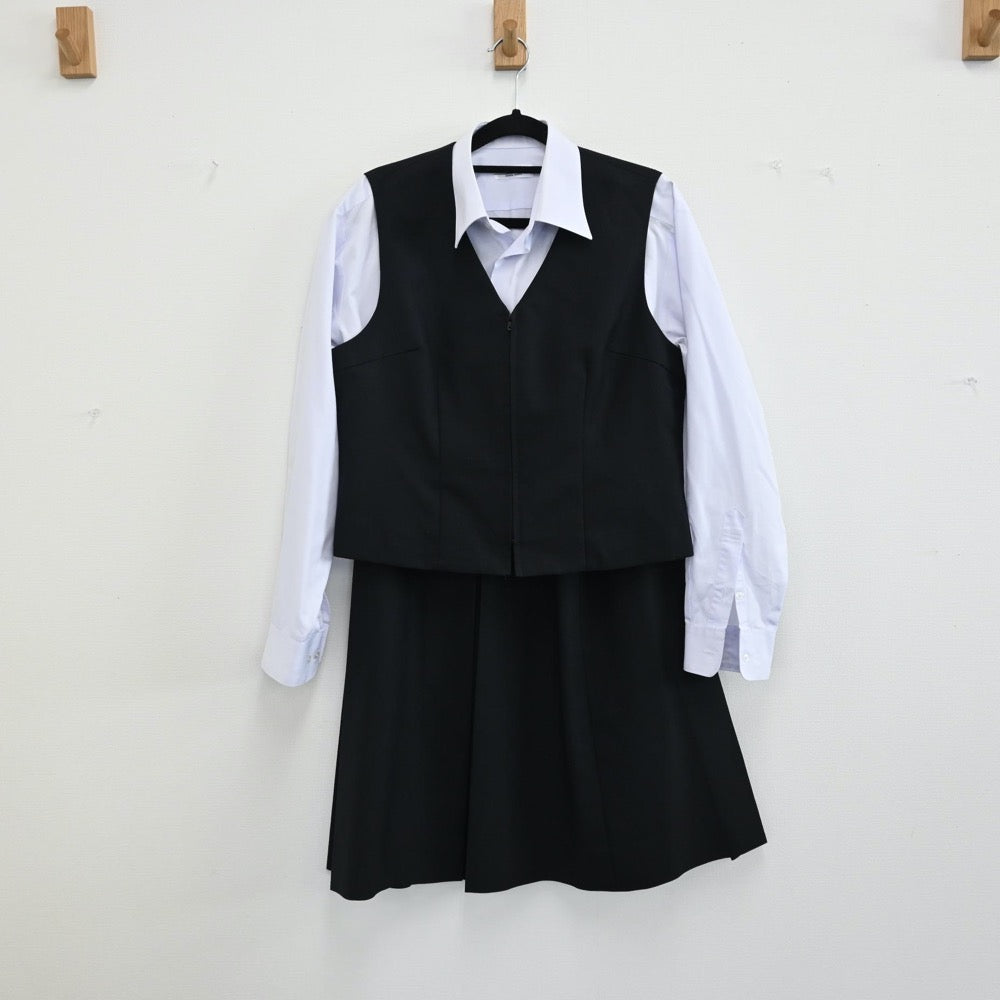 中古制服】静岡県 静岡県立吉原高等学校 女子制服（ベスト・シャツ・スカート）sf000771【リサイクル学生服】 | 中古制服通販パレイド