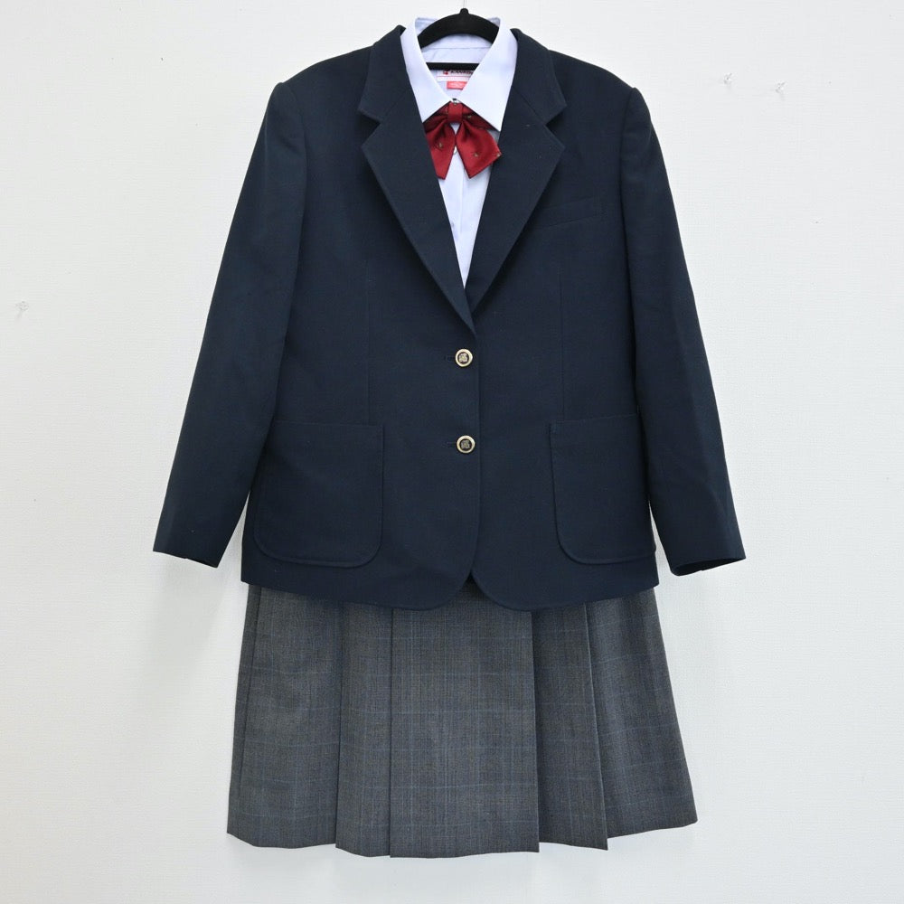 中古制服】宮城県 宮城県富谷市立日吉台中学校 女子制服 4点（ブレザー・シャツ・スカート）sf001109【リサイクル学生服】 | 中古制服通販パレイド