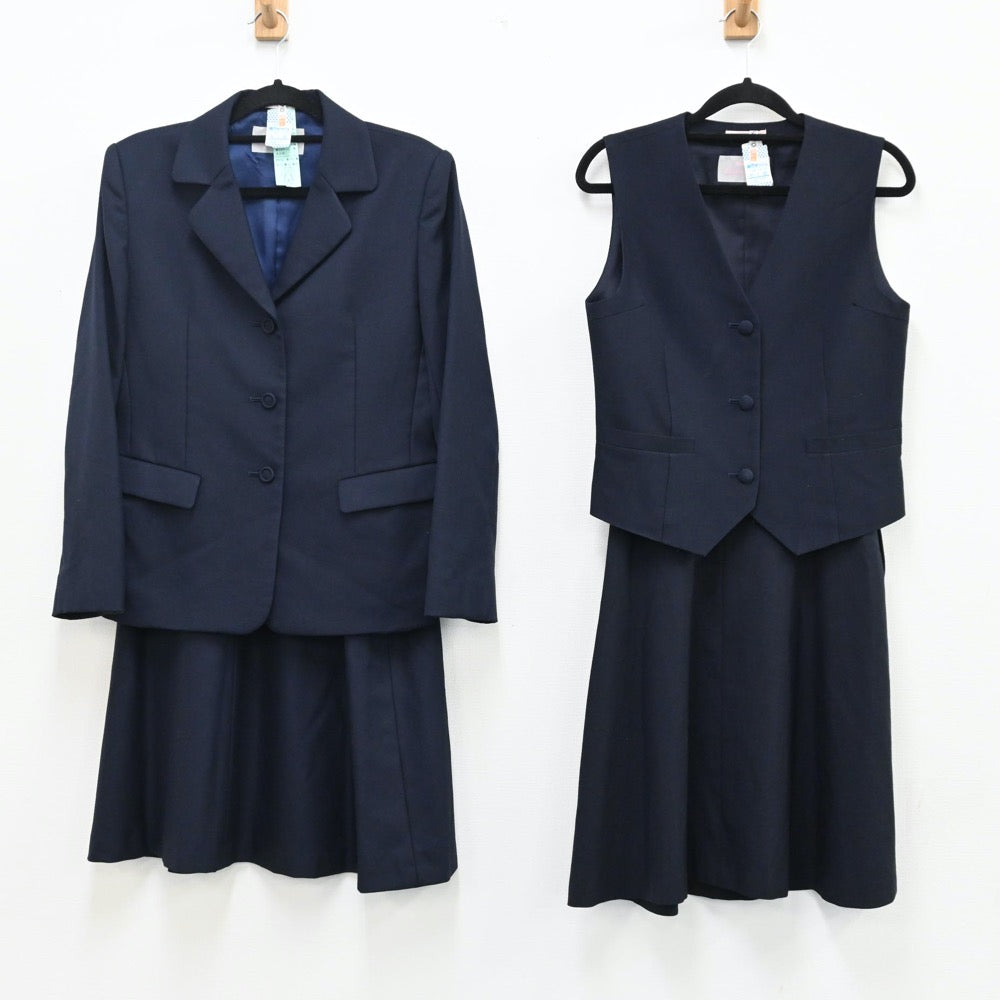 【中古】埼玉県 埼玉県立浦和一女高校 女子制服 5点（ブレザー・ベスト・スカート）sf001174