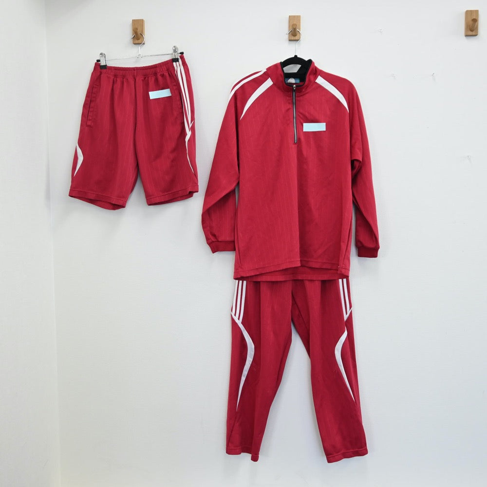 中古制服】茨城県 玉造工業高校 男子制服 3点（ジャージ 上