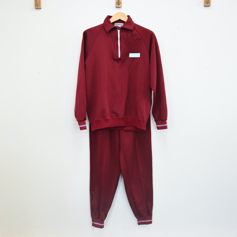 中古制服】兵庫 兵庫県立明石北高等学校 男子制服 4点（体操服 上