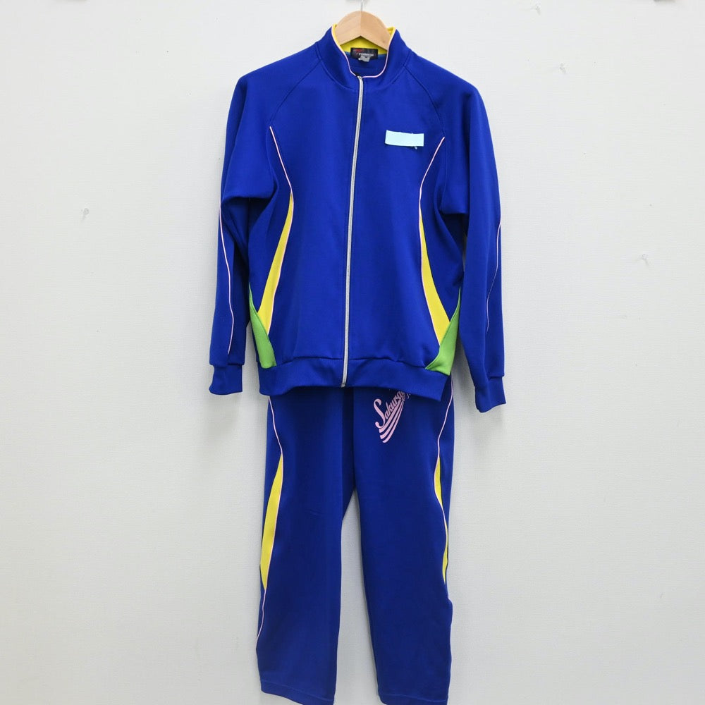 【2025春夏新作】 中古制服】東京都 板橋区立桜川中学校 男子制服 4点（ジャージ ウォーキング・ランニングウェア