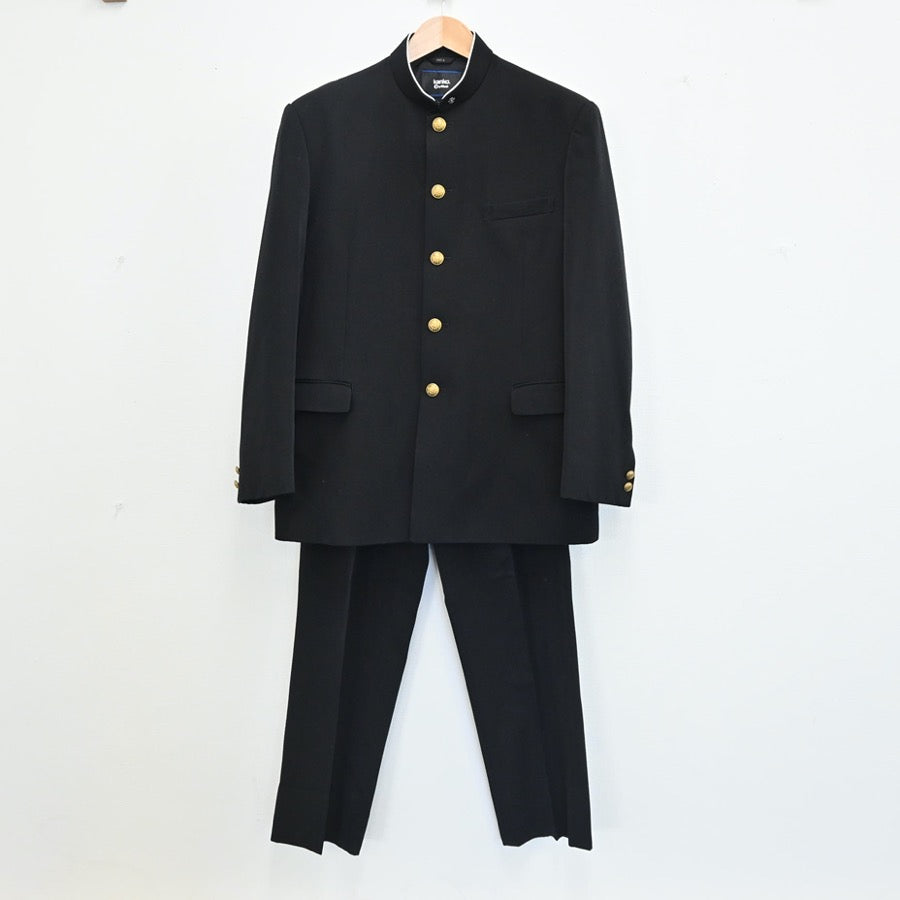 中古制服】群馬県 県立前橋高等学校 男子制服 2点（学ラン