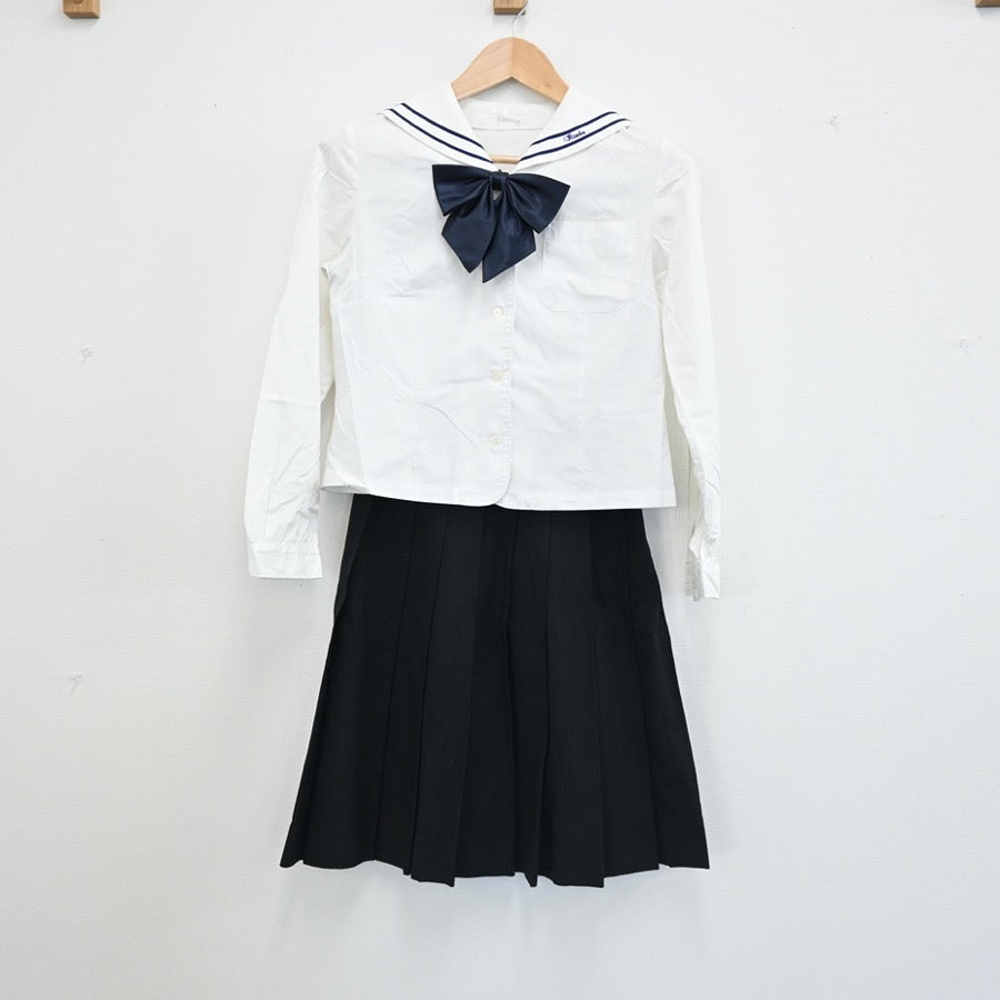 中古制服】福岡県 飯塚高等学校 女子制服 4点（シャツ・ニットベスト・スカート）sf003057【リサイクル学生服】 | 中古制服通販パレイド